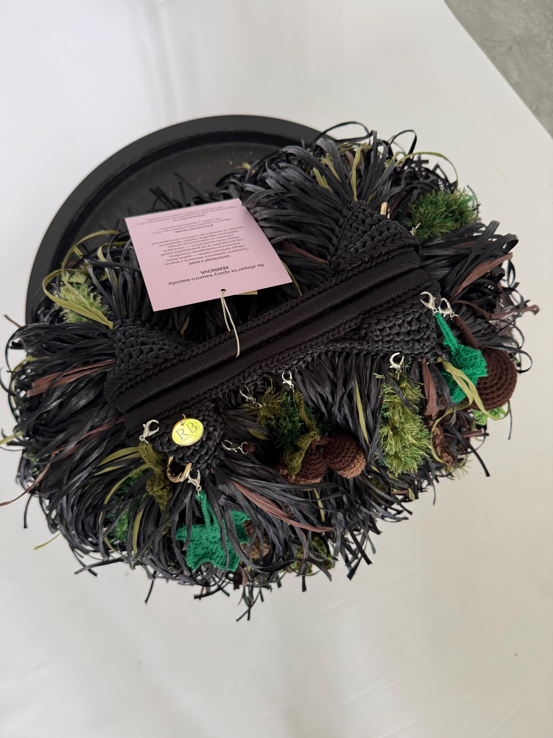 SHAGGY BAG — BLACK — view 6