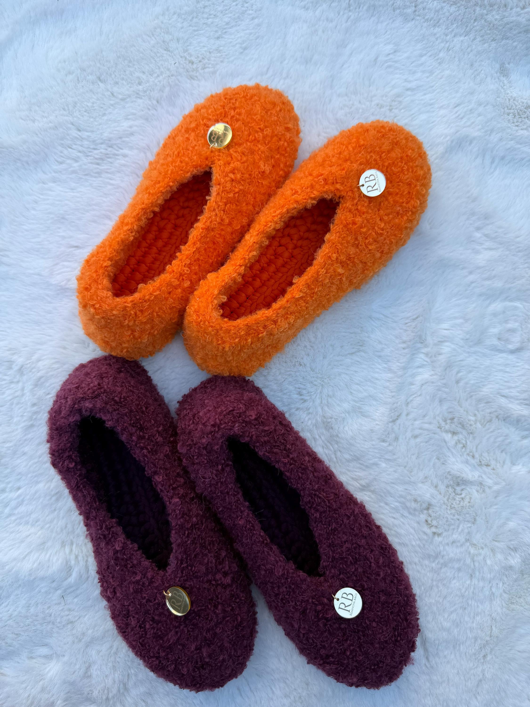 SLIPPERS — BURGUNDY — view 3