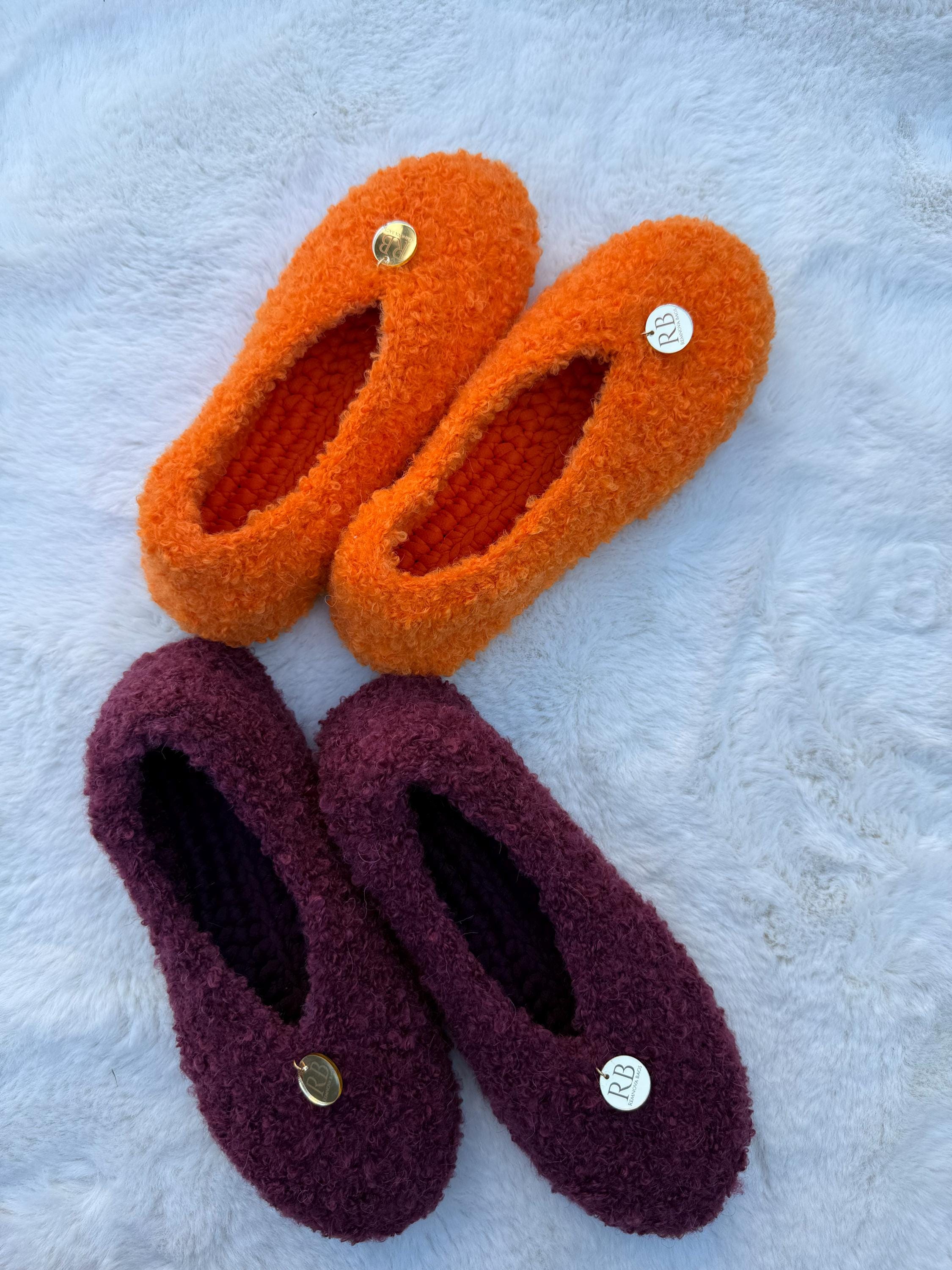 SLIPPERS — BURGUNDY — view 3
