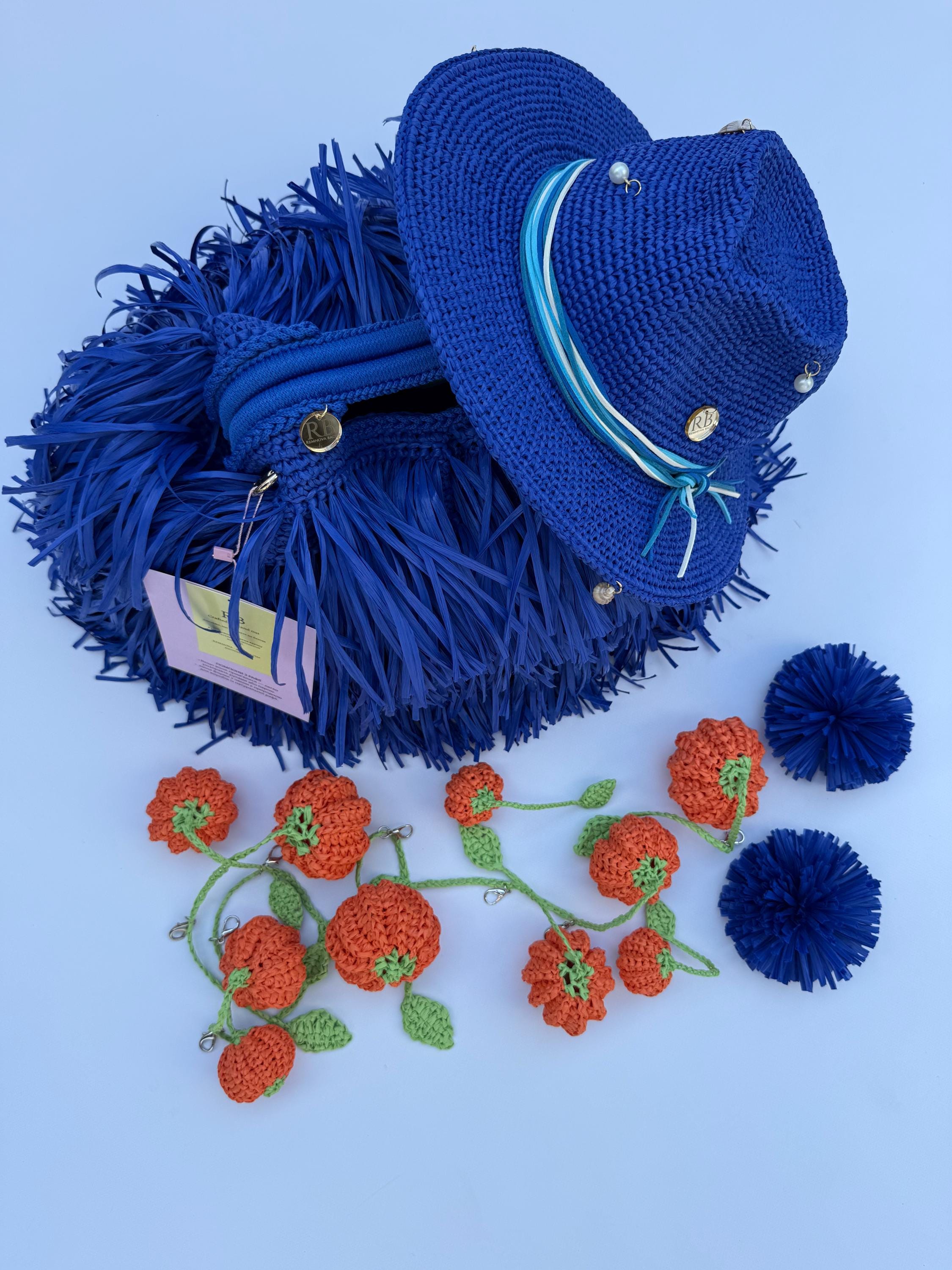 SHAGGY BAG — ROYAL BLUE — view 5