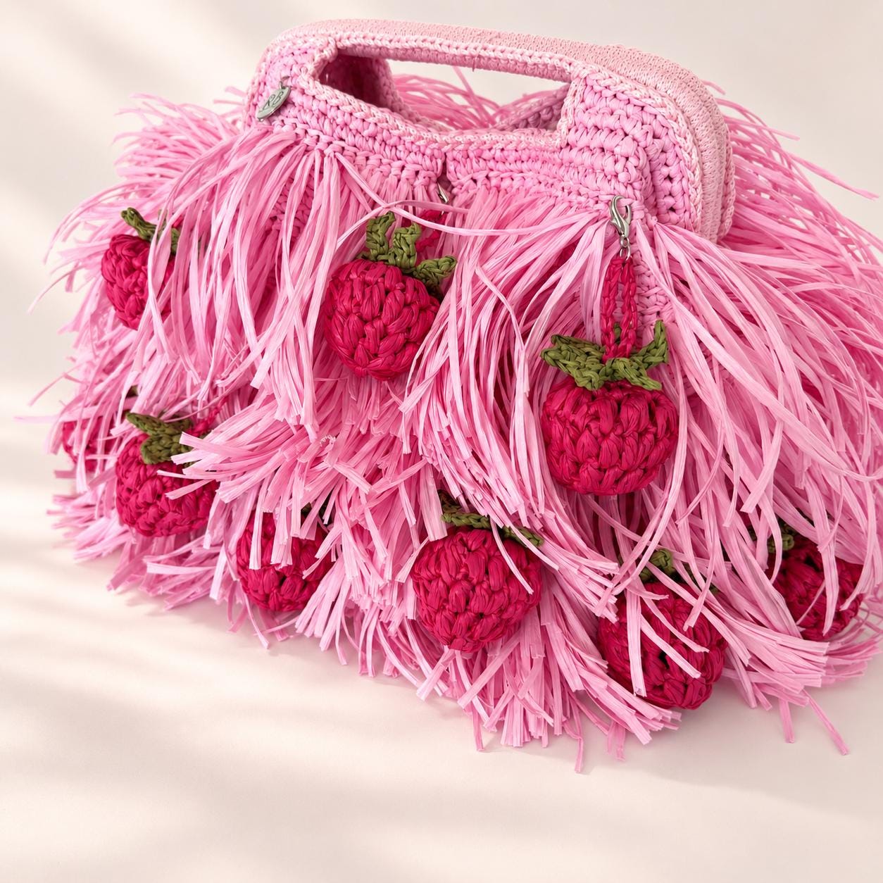 SHAGGY BAG — PINK — view 1