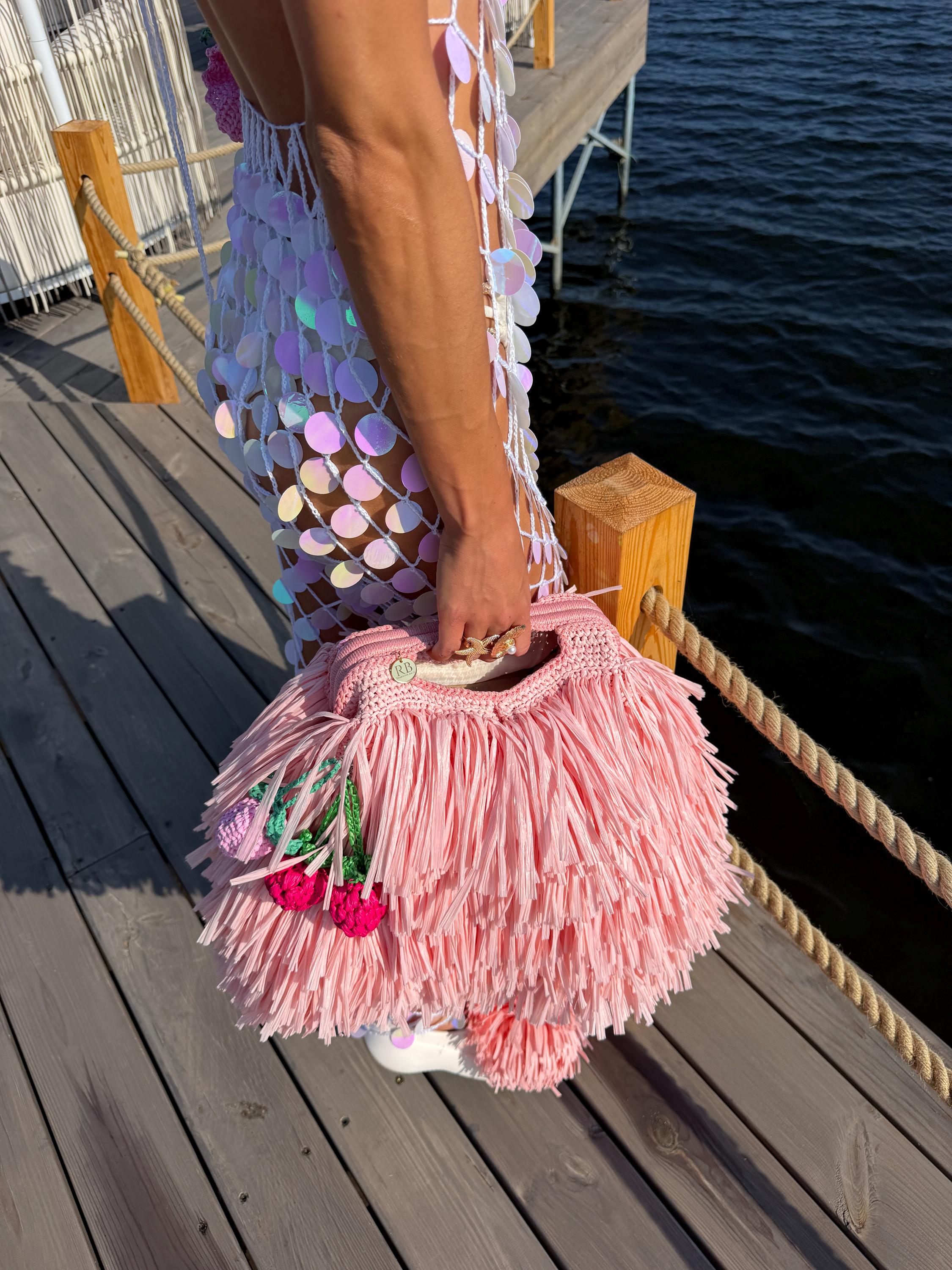 SHAGGY BAG — PINK — view 3