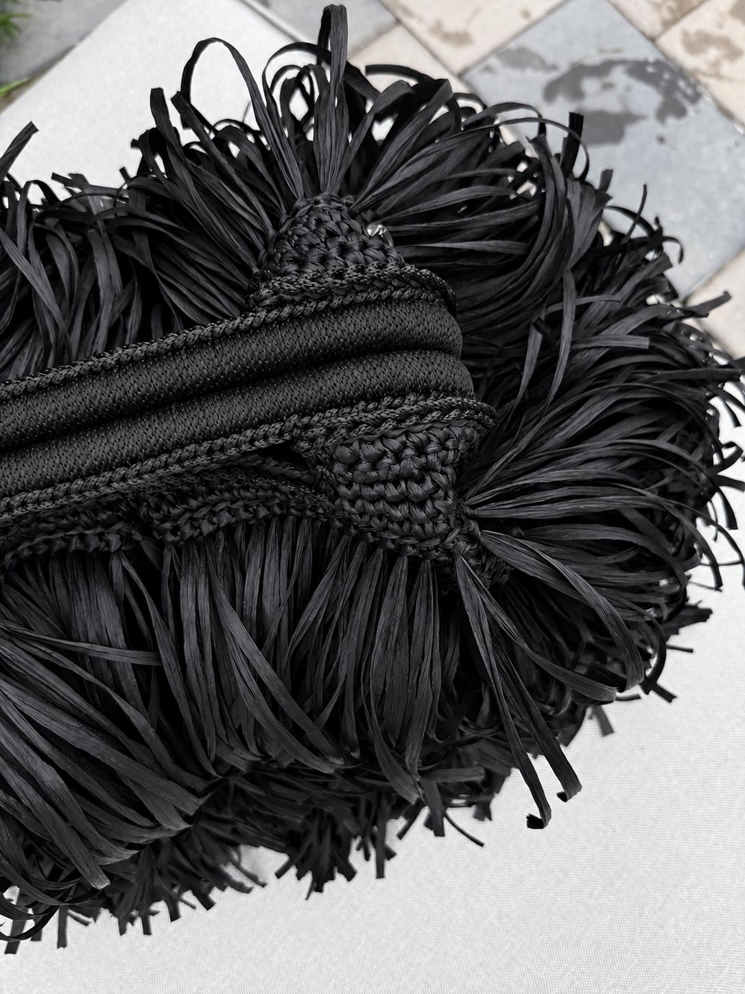 SHAGGY BAG — BLACK — view 6