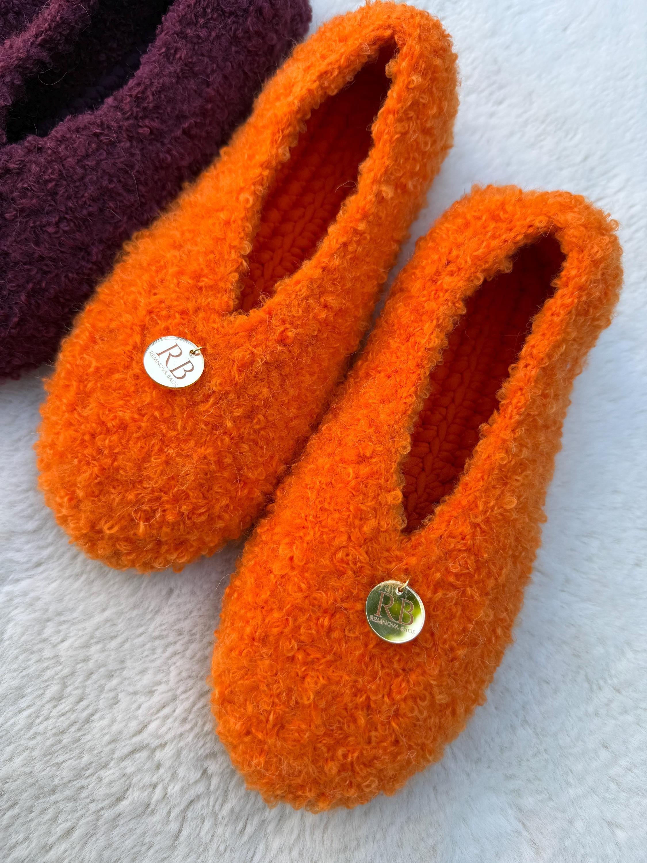SLIPPERS — ORANGE — view 5