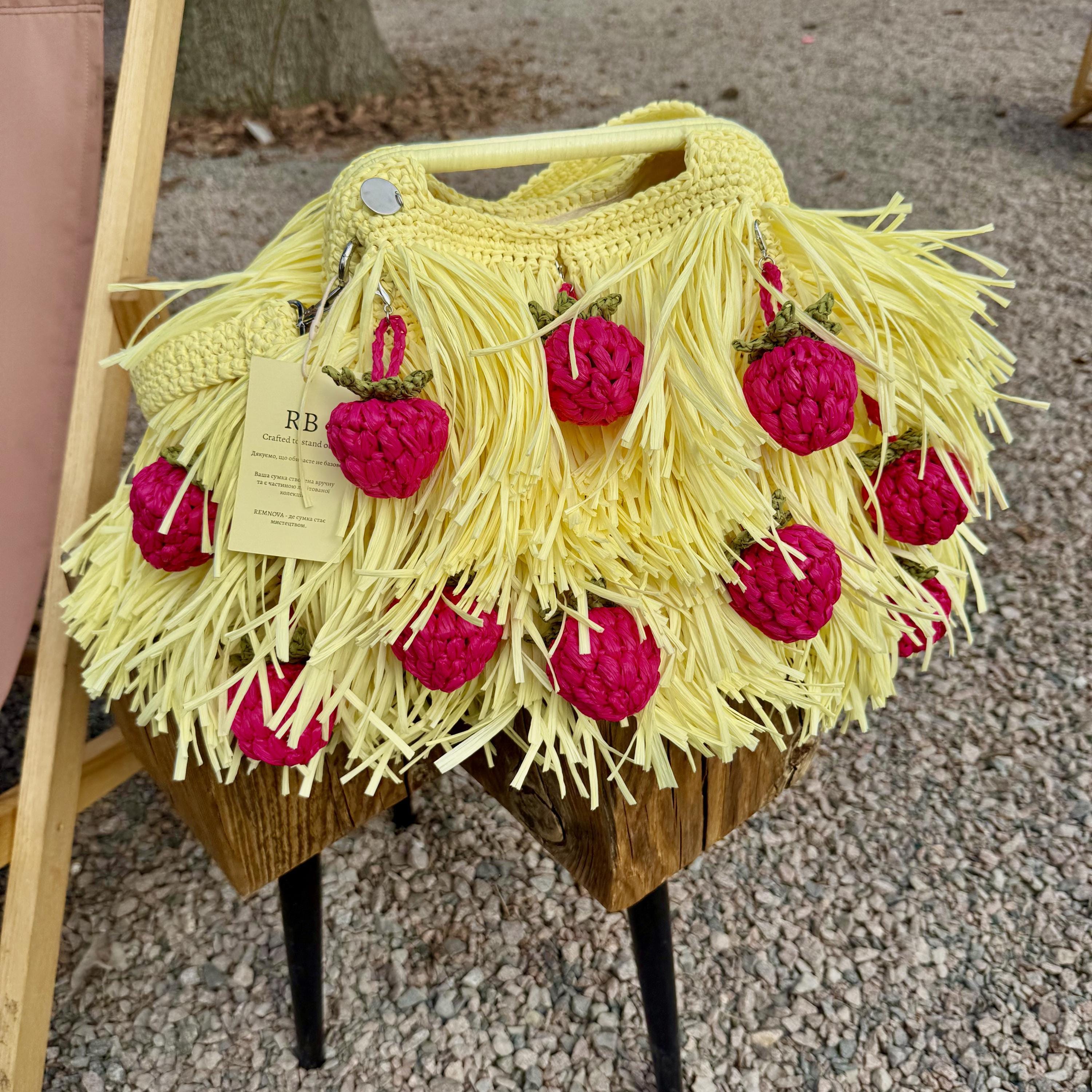 SHAGGY BAG — LEMON — view 1