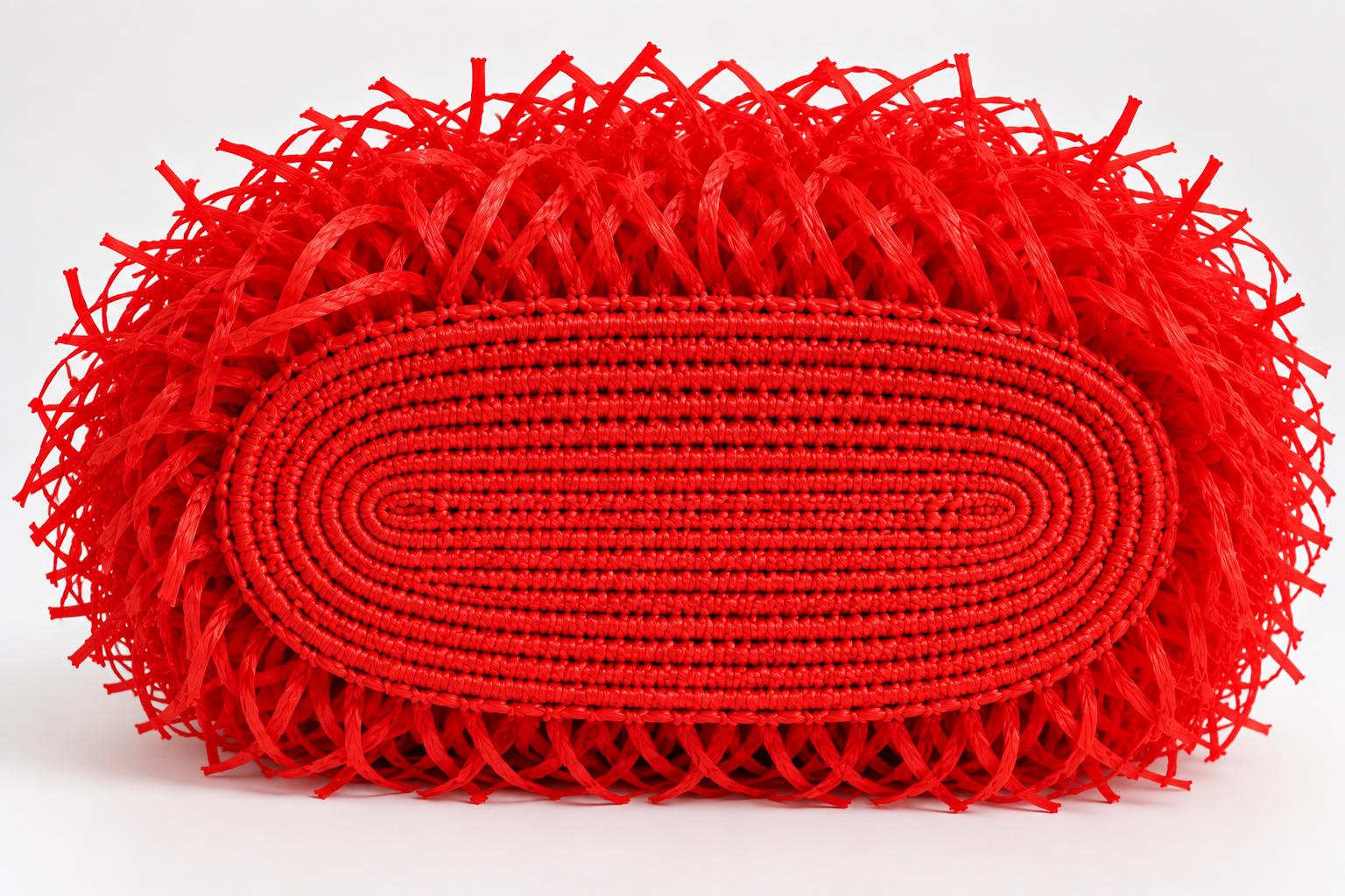 SHOPPER BAG — RED — view 7