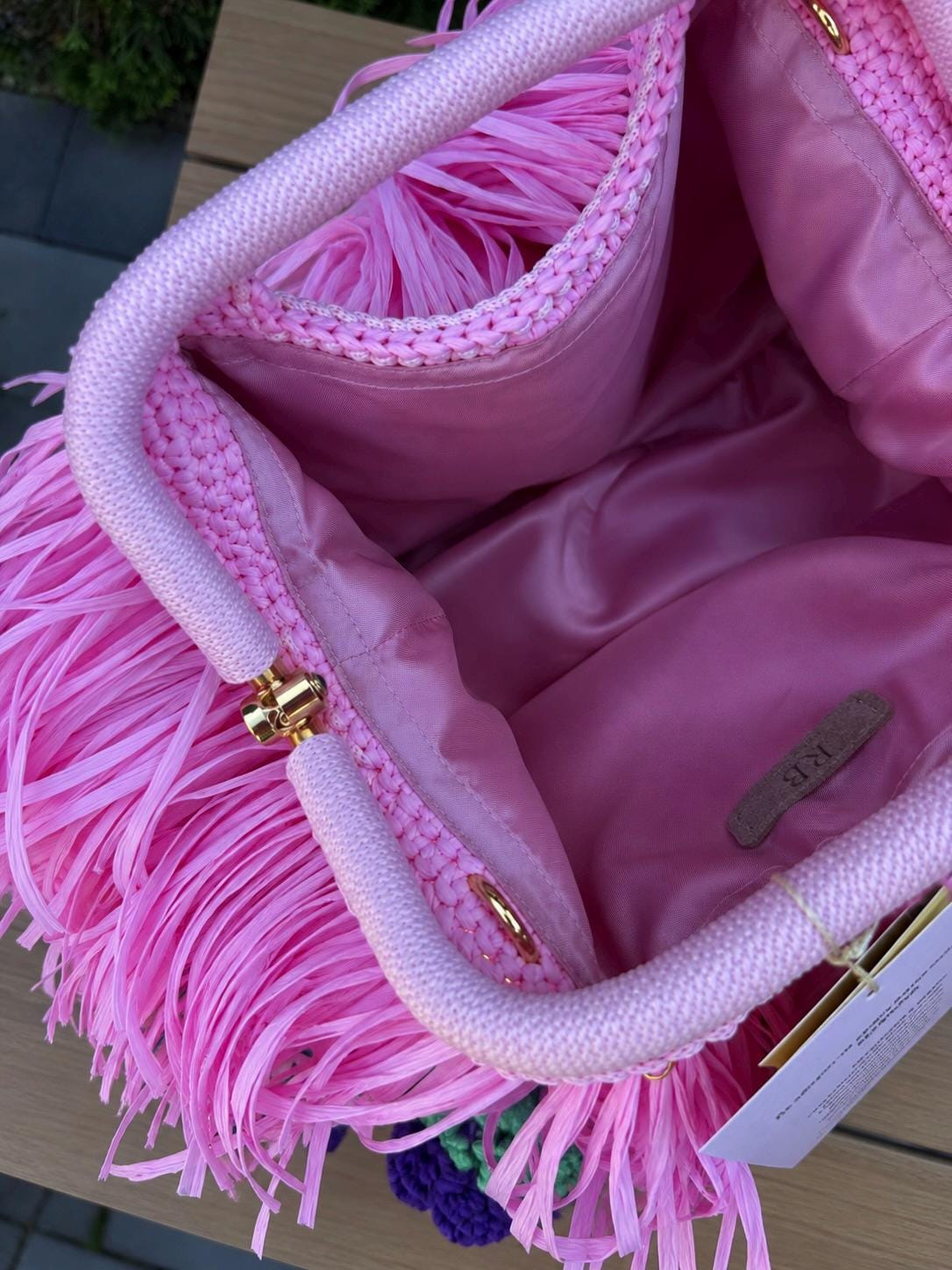 SHAGGY BAG — PINK — view 3