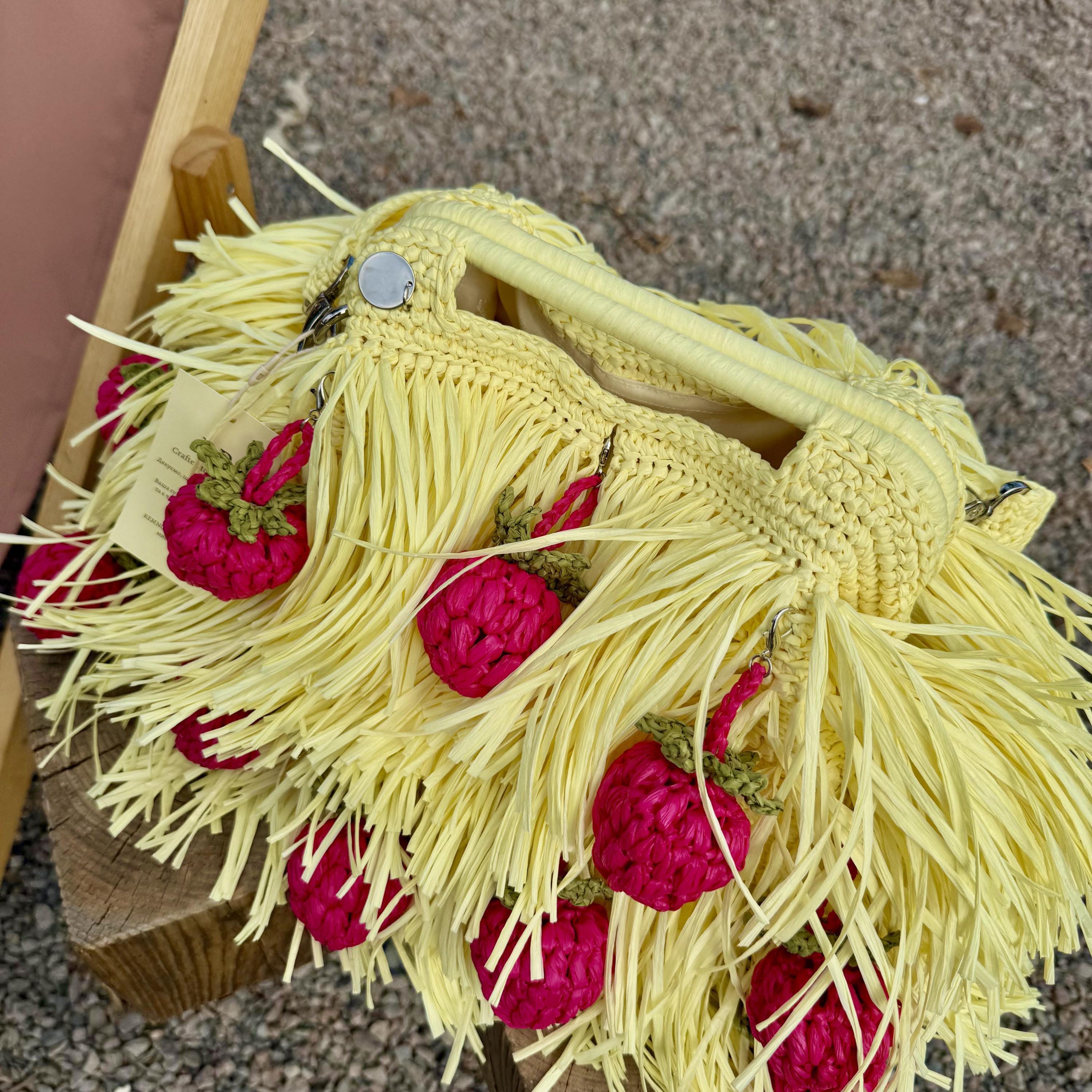 SHAGGY BAG — LEMON — view 2