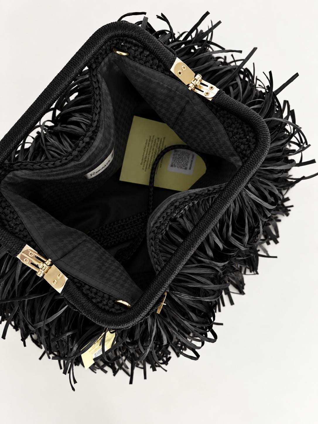 SHAGGY BAG — BLACK — view 4