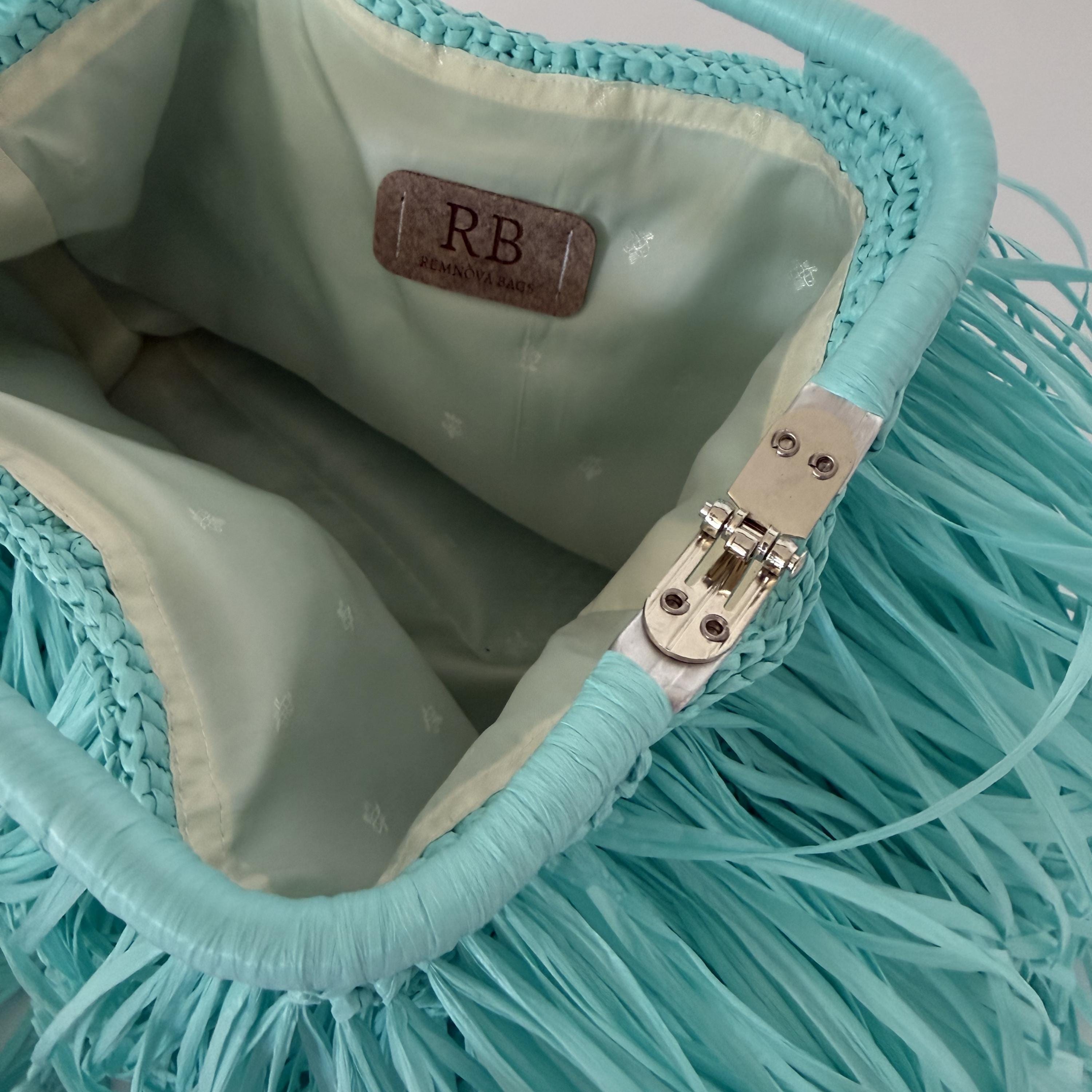 SHAGGY BAG — BLUE — view 2