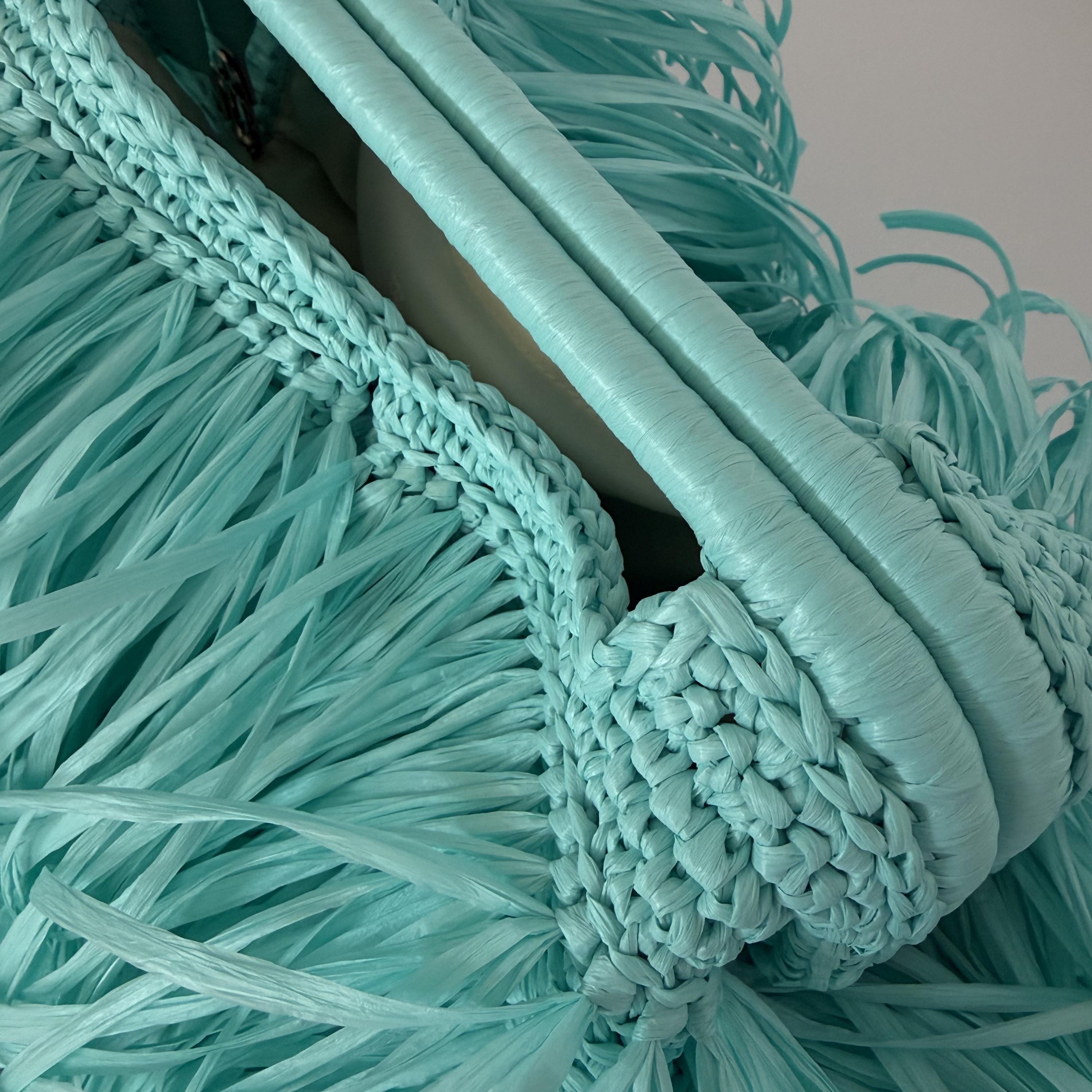 SHAGGY BAG — BLUE — view 3