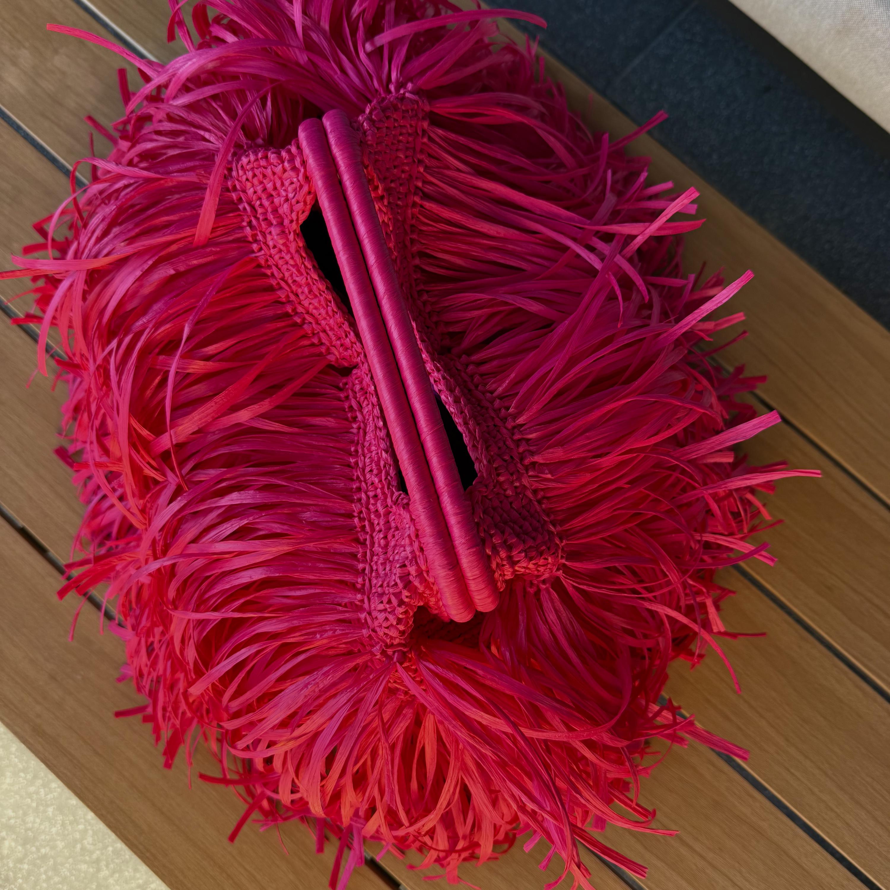 SHAGGY BAG — FUCHSIA — view 2