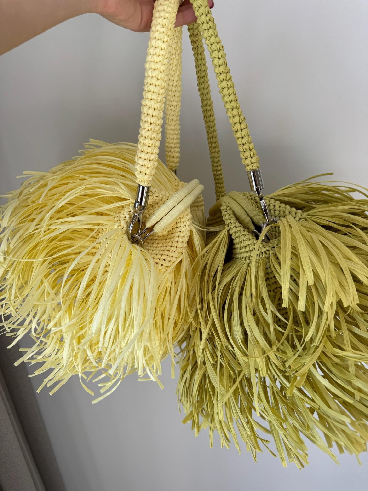 MINI SHAGGY BAG — CHARTREUSE — view 3