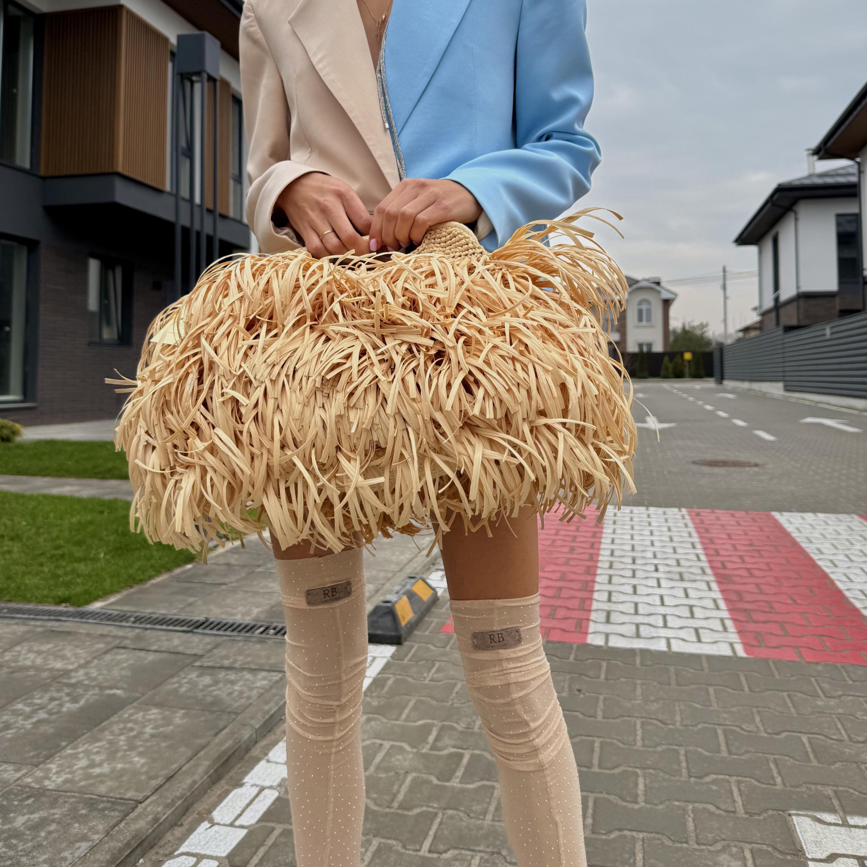 SHAGGY BAG — LIGHT BEIGE — view 2