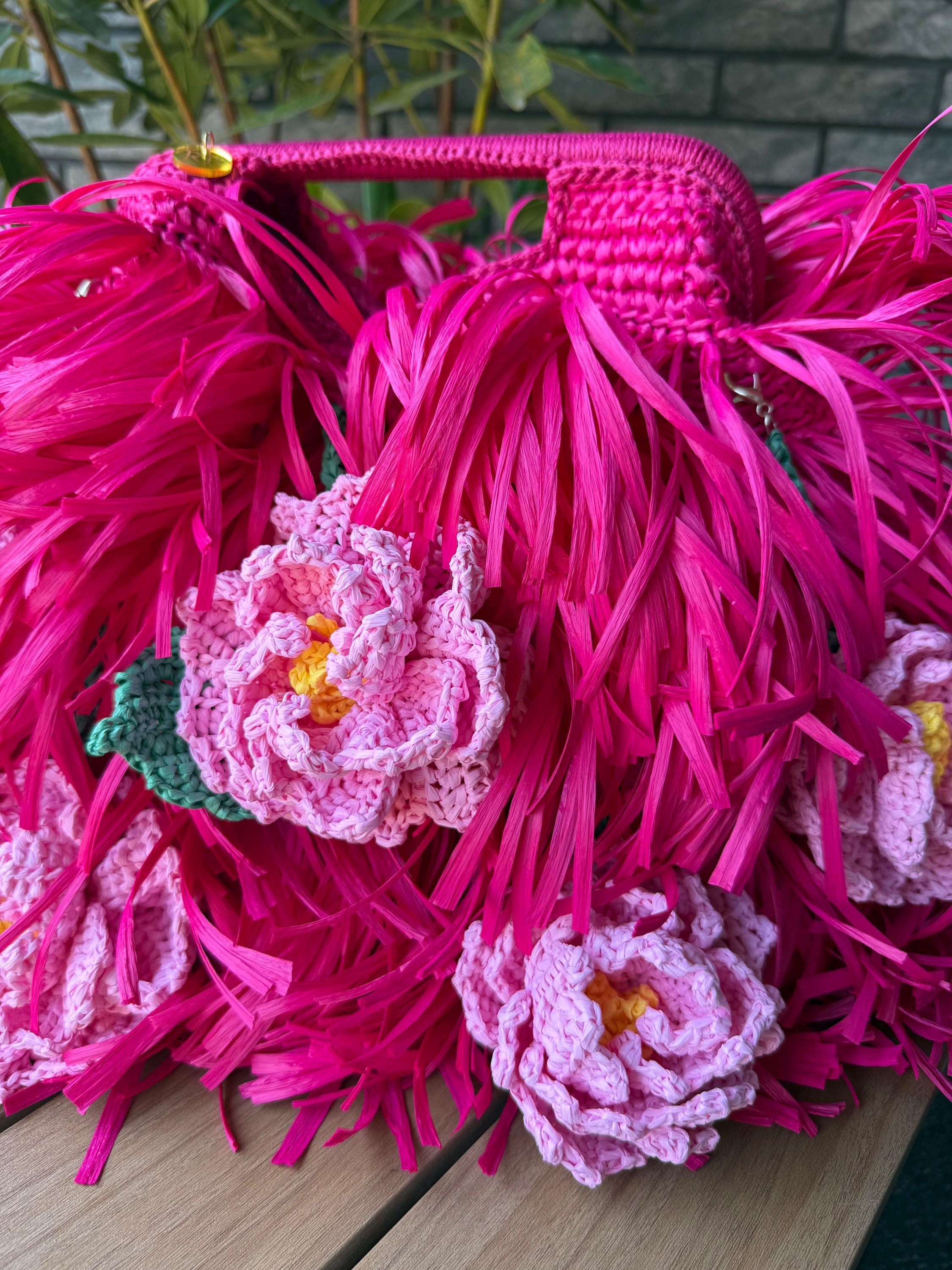 SHAGGY BAG — MAGENTA — view 4