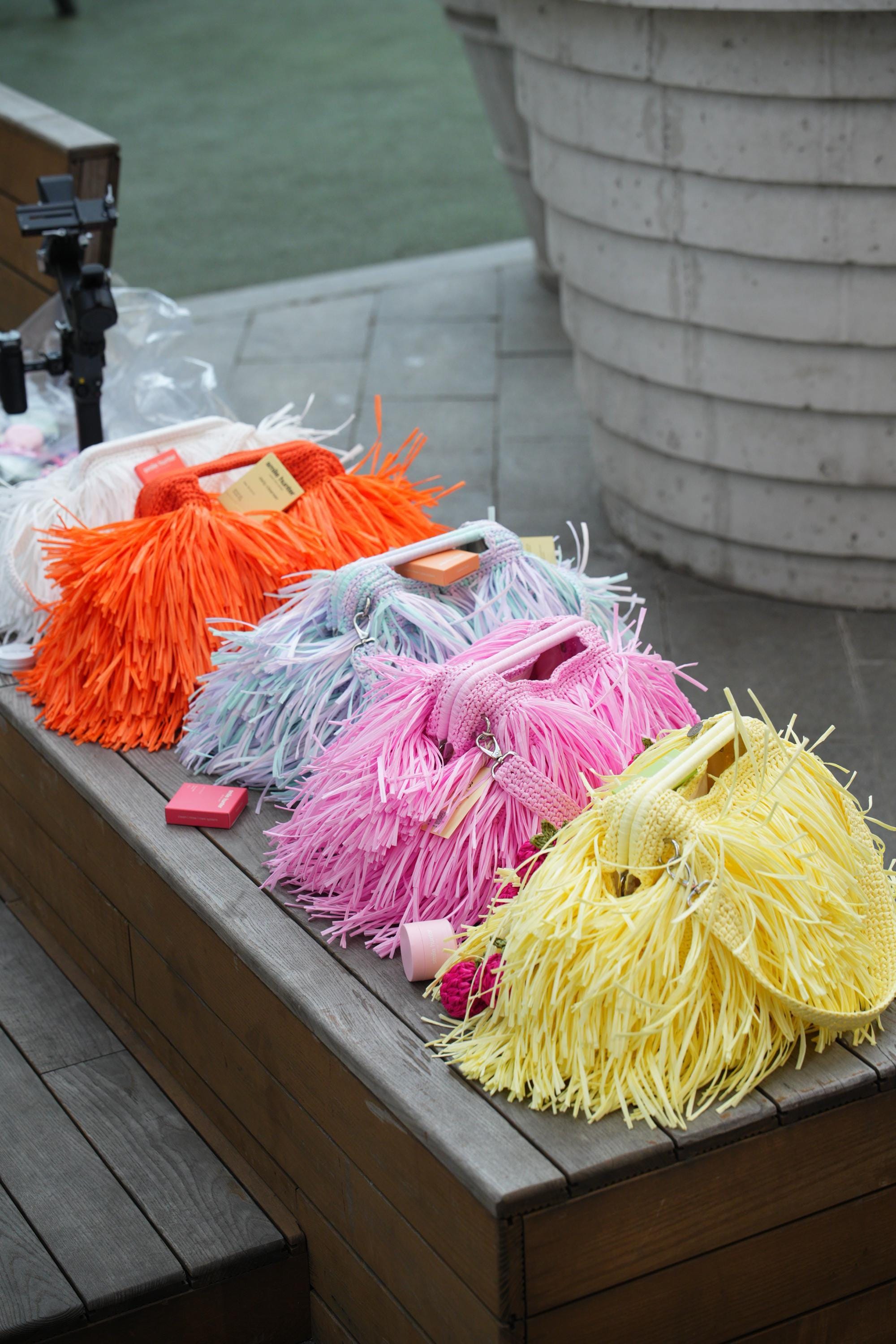 SHAGGY BAG — PINK — view 7