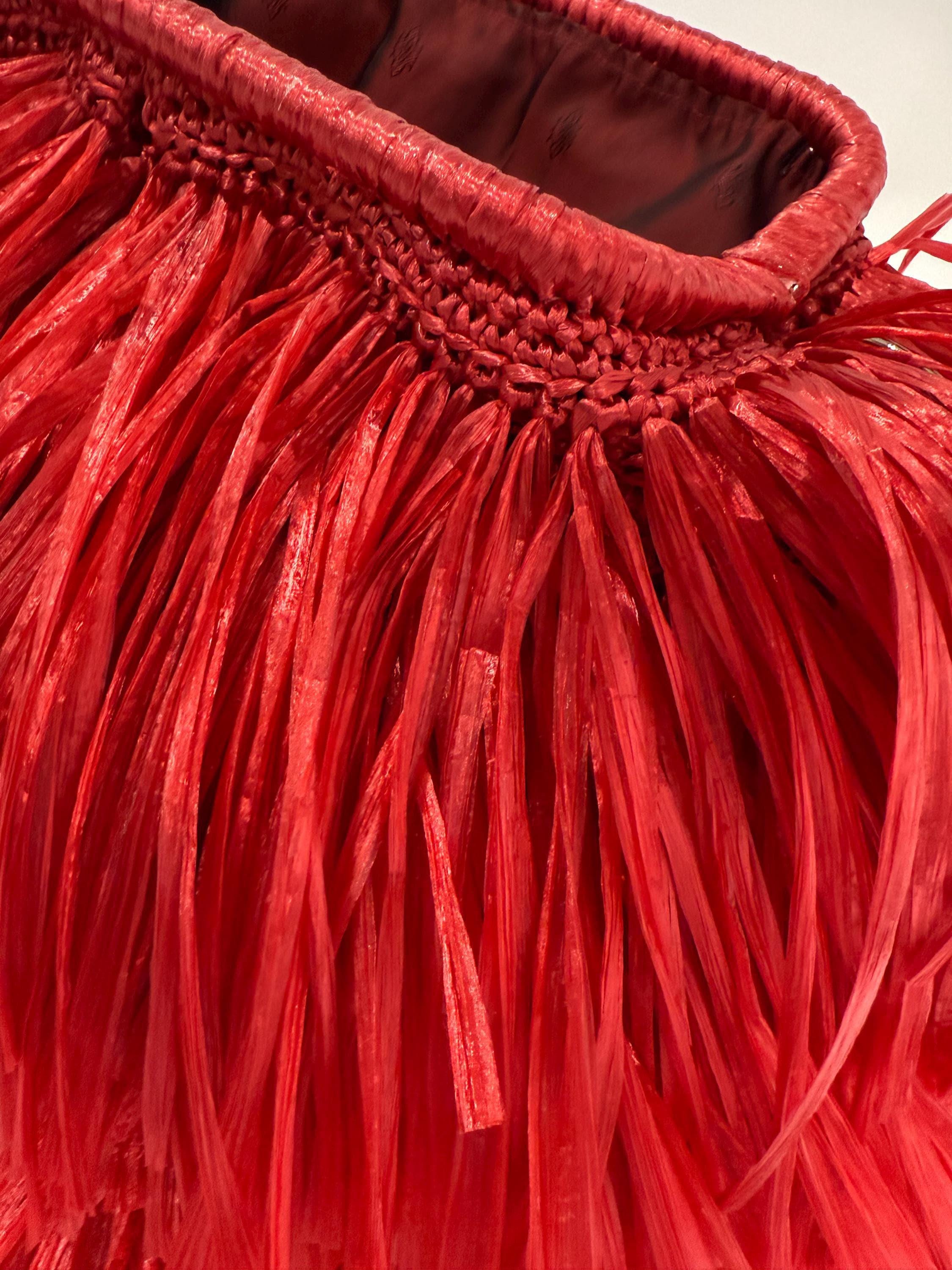 TEXTURE CLUTCH — RED — view 8