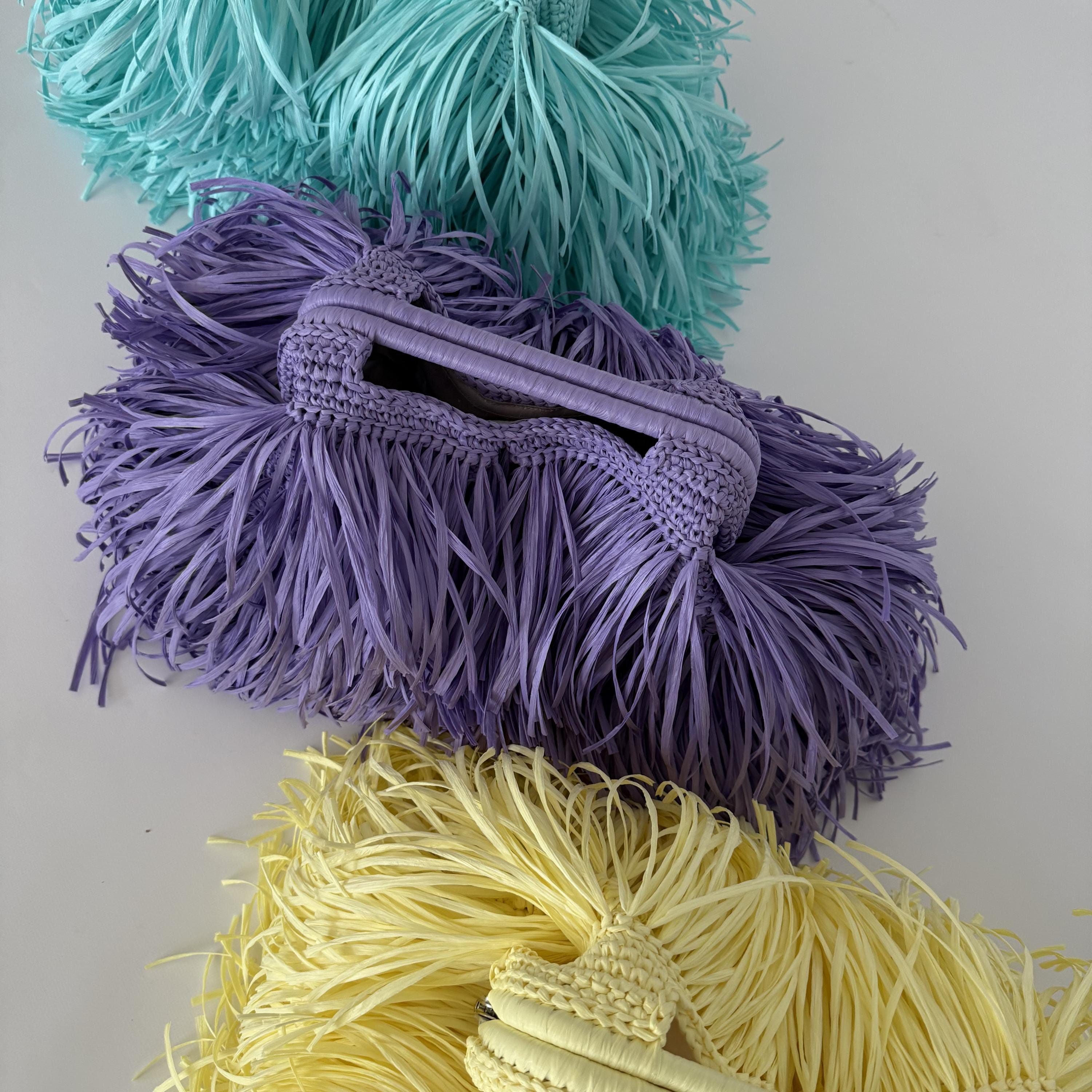 SHAGGY BAG — PURPLE — view 4