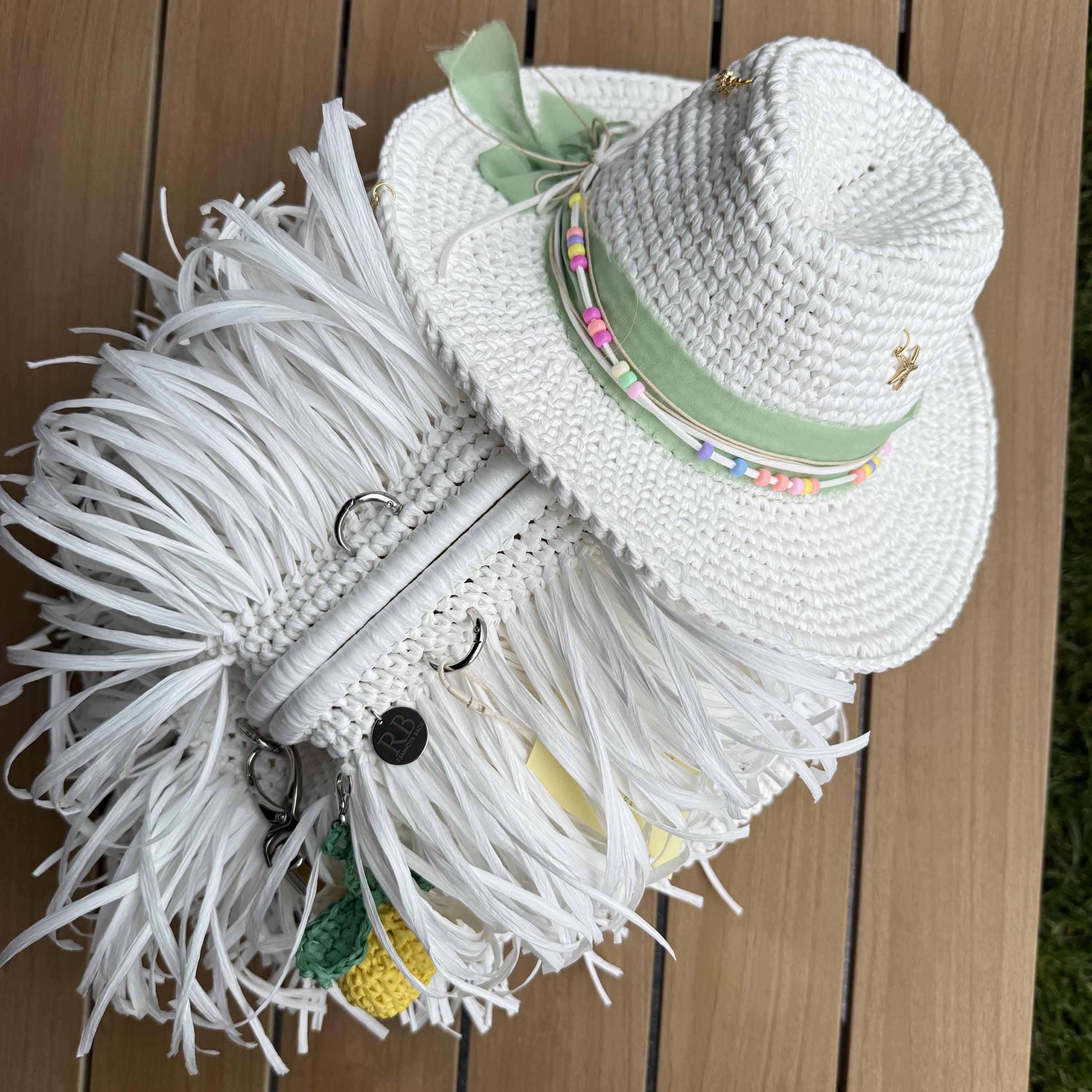 MINI SHAGGY BAG — WHITE — view 3