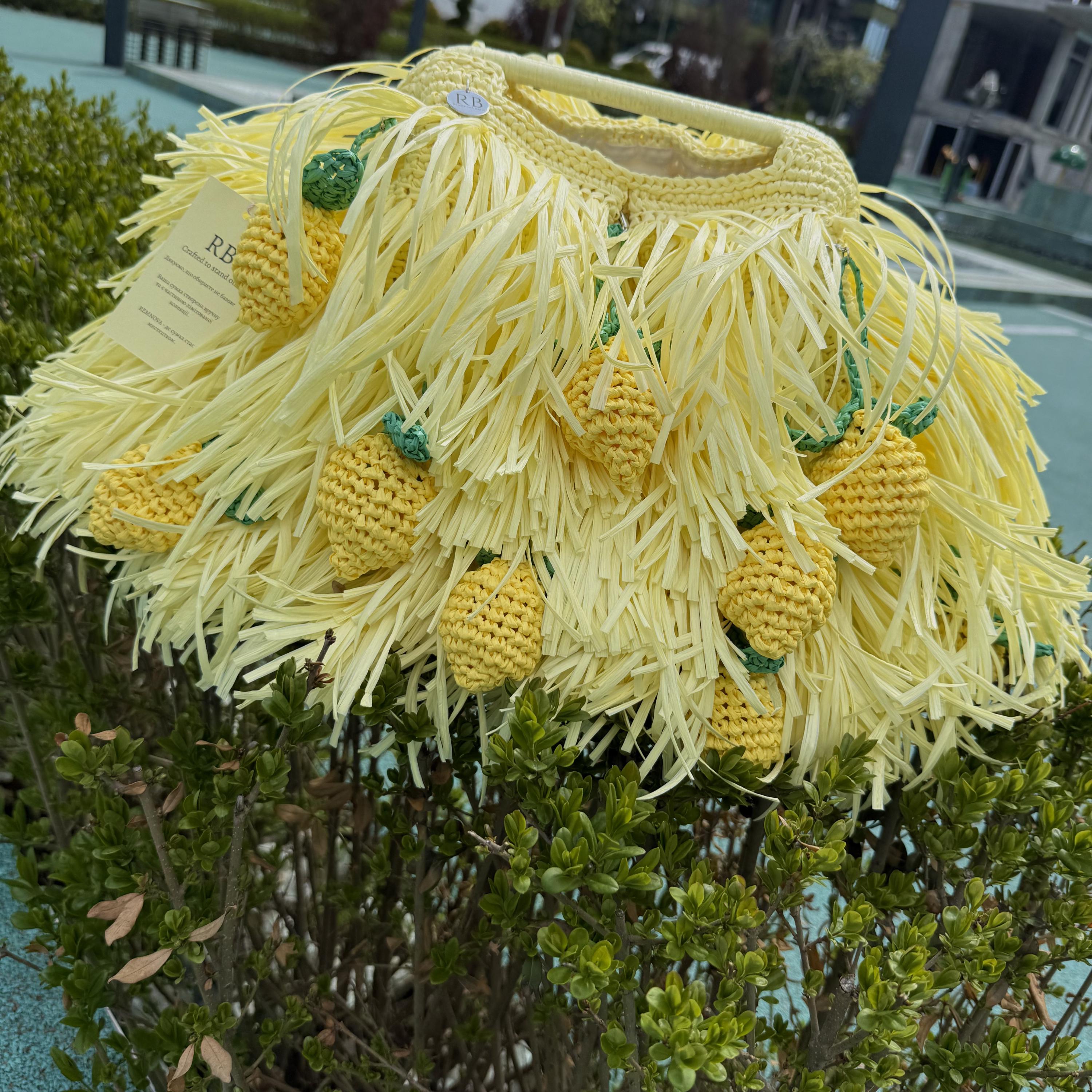 SHAGGY BAG — LEMON — view 3