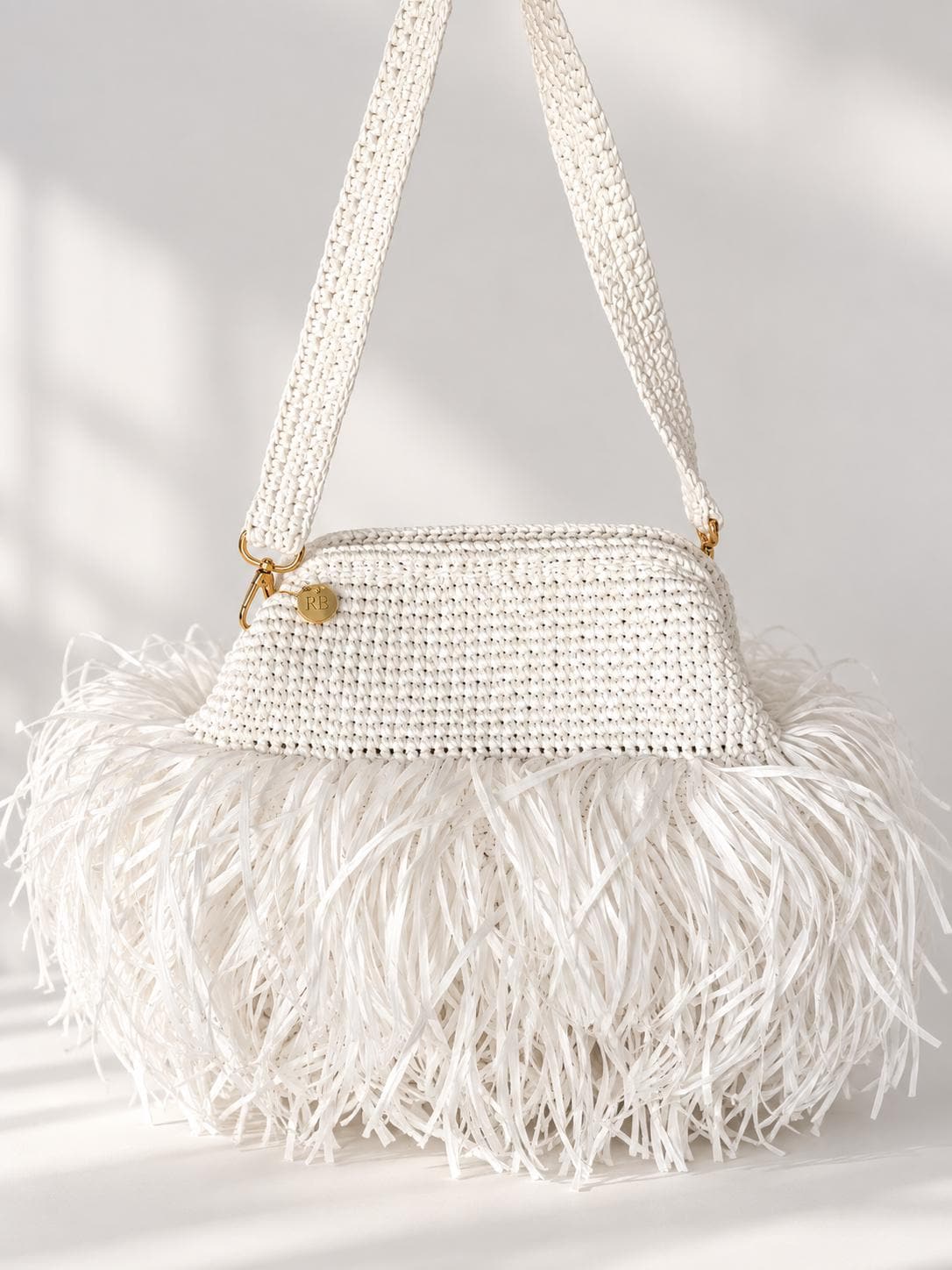 TEXTURE CLUTCH — WHITE — view 3