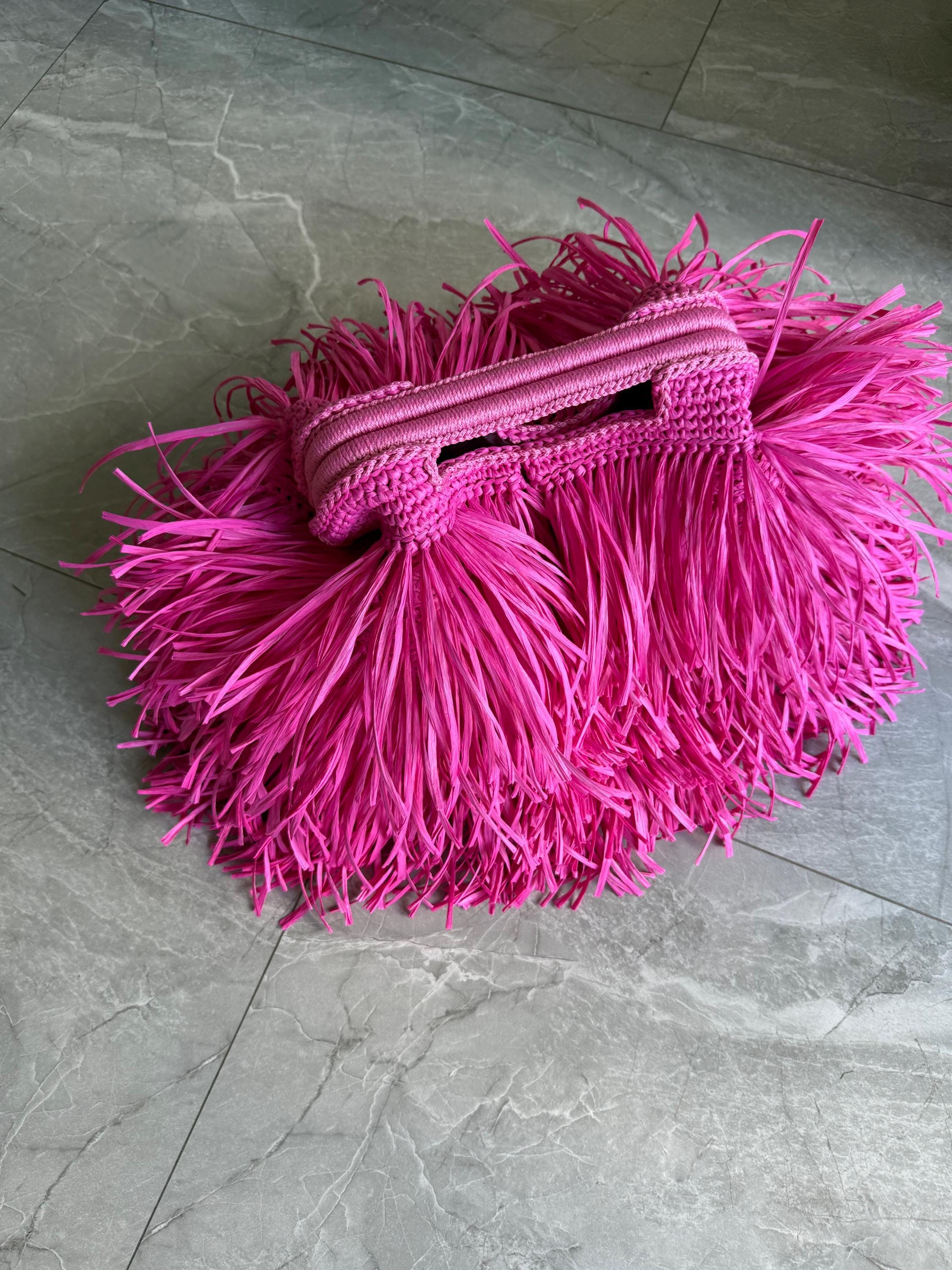 SHAGGY BAG — HOT PINK — view 6