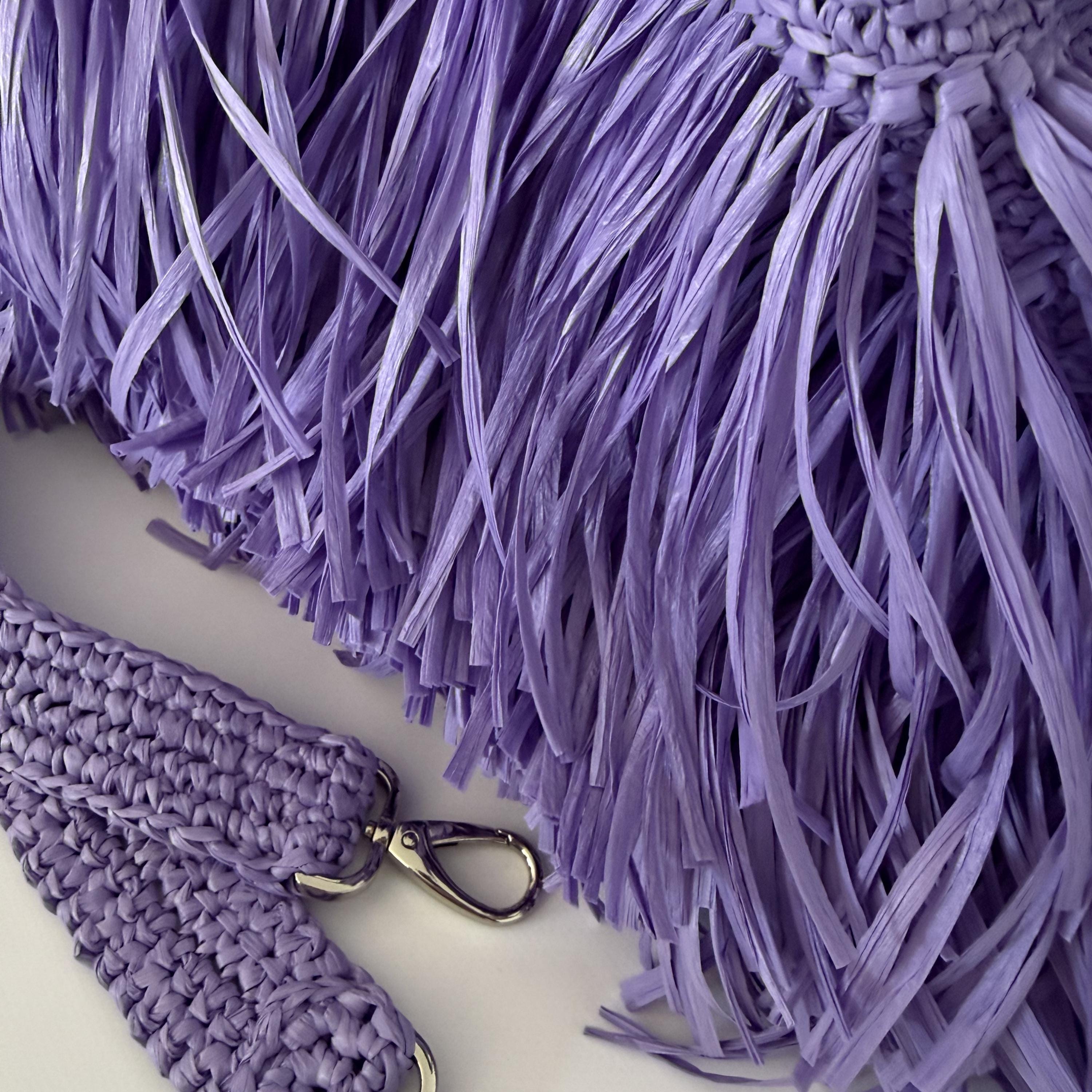 SHAGGY BAG — PURPLE — view 5