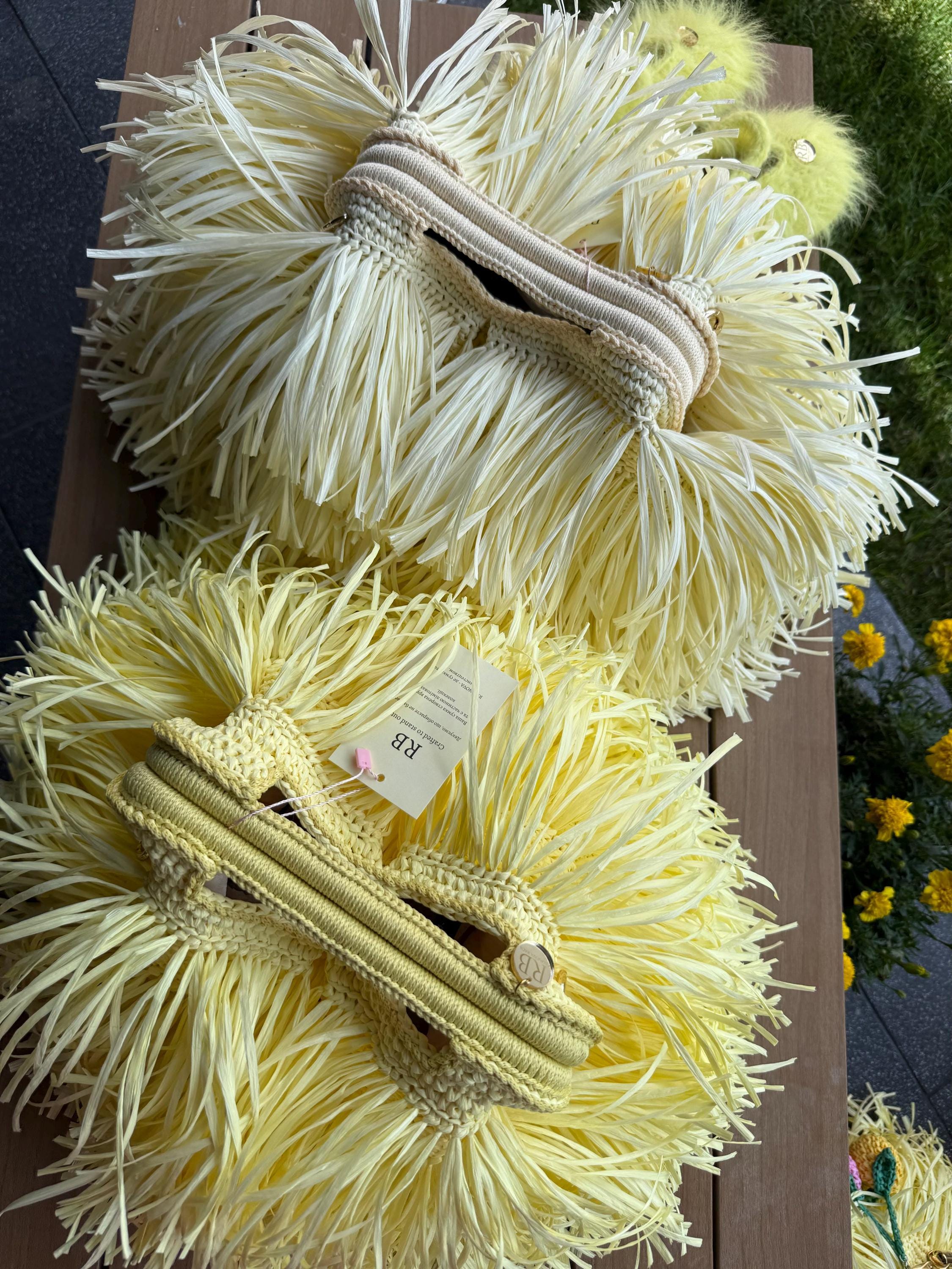 SHAGGY BAG — BUTTER YELLOW — view 4