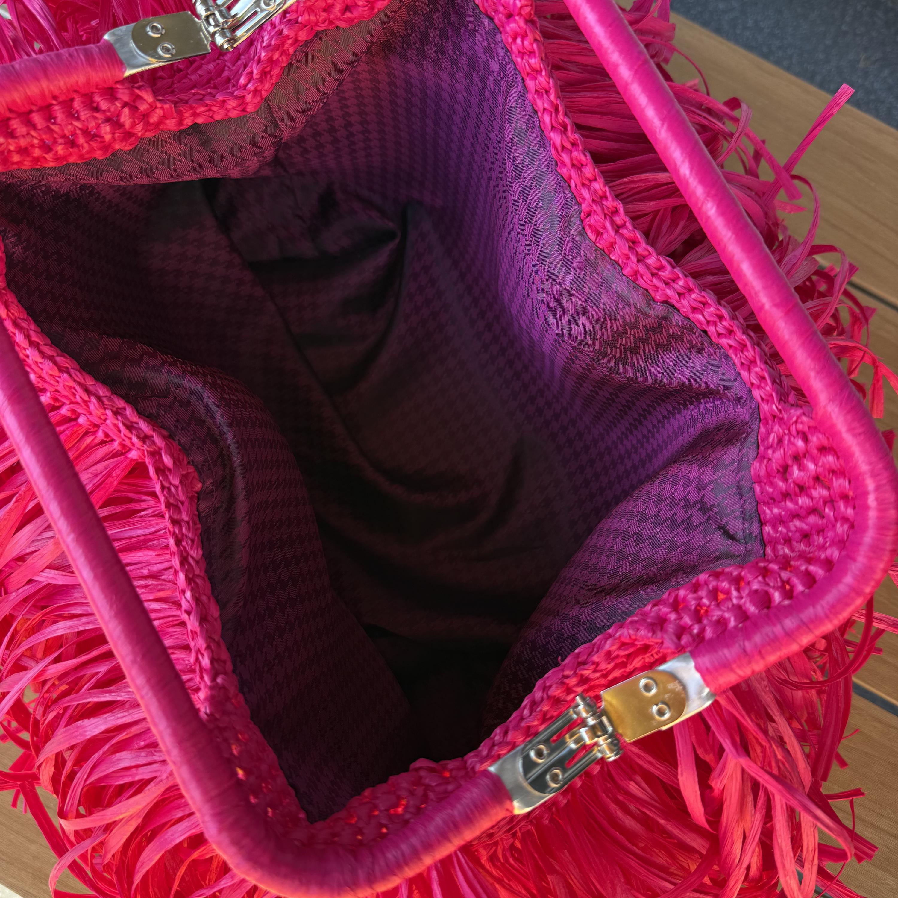 SHAGGY BAG — FUCHSIA — view 3
