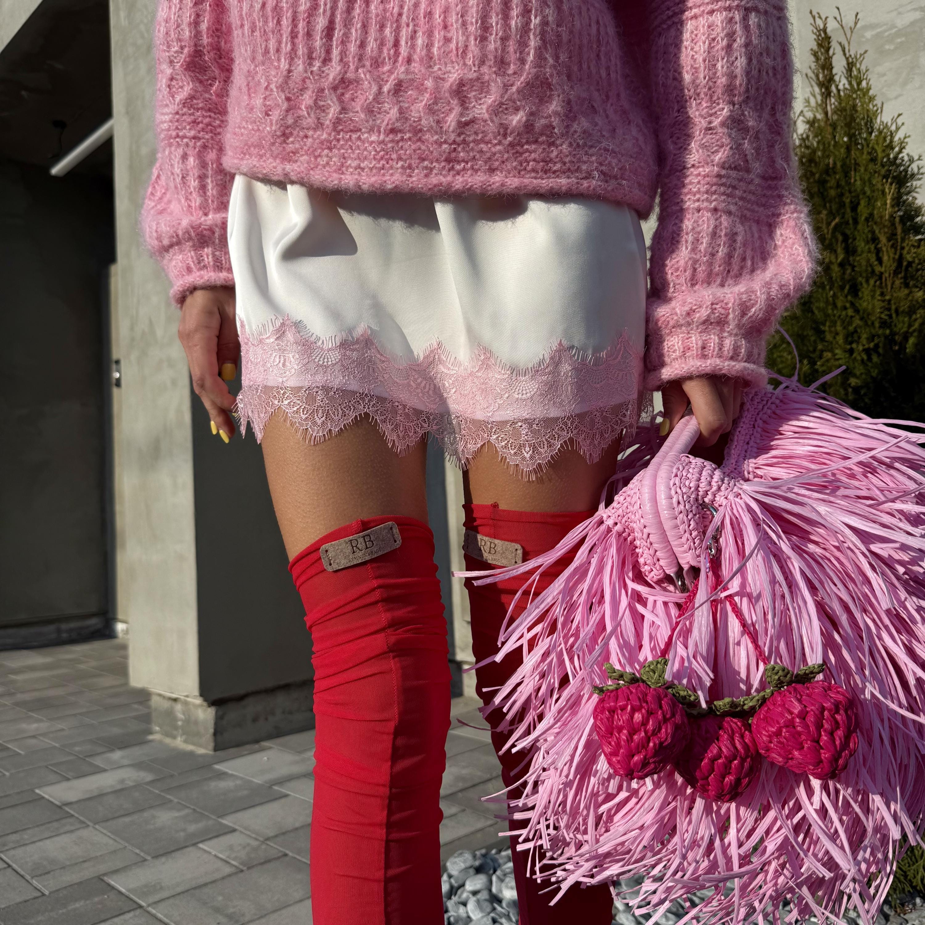 SHAGGY BAG — PINK — view 6