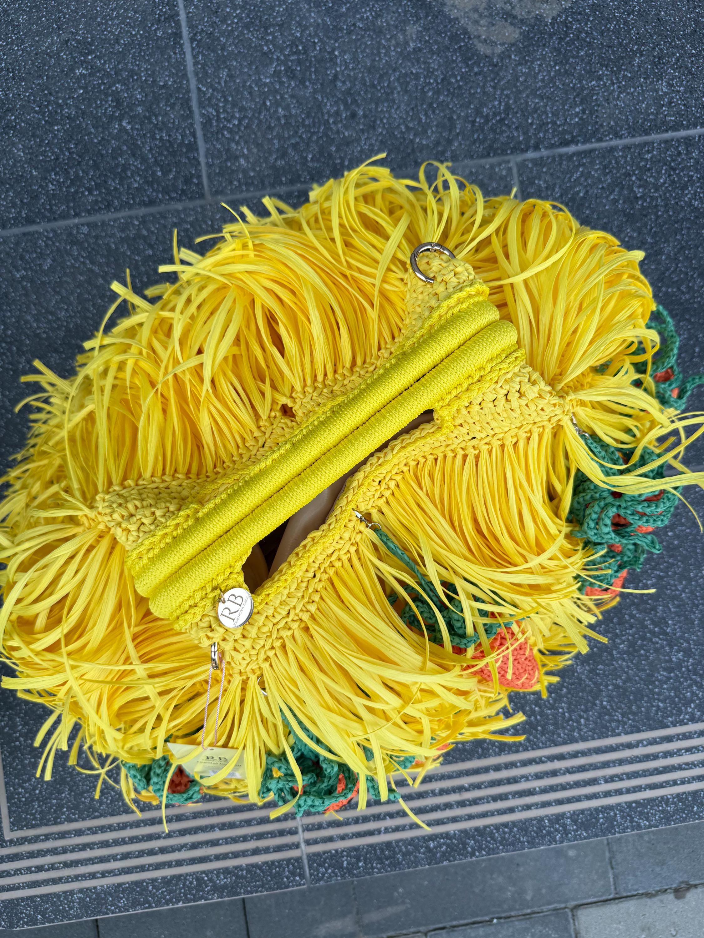 SHAGGY BAG — YELLOW — view 3
