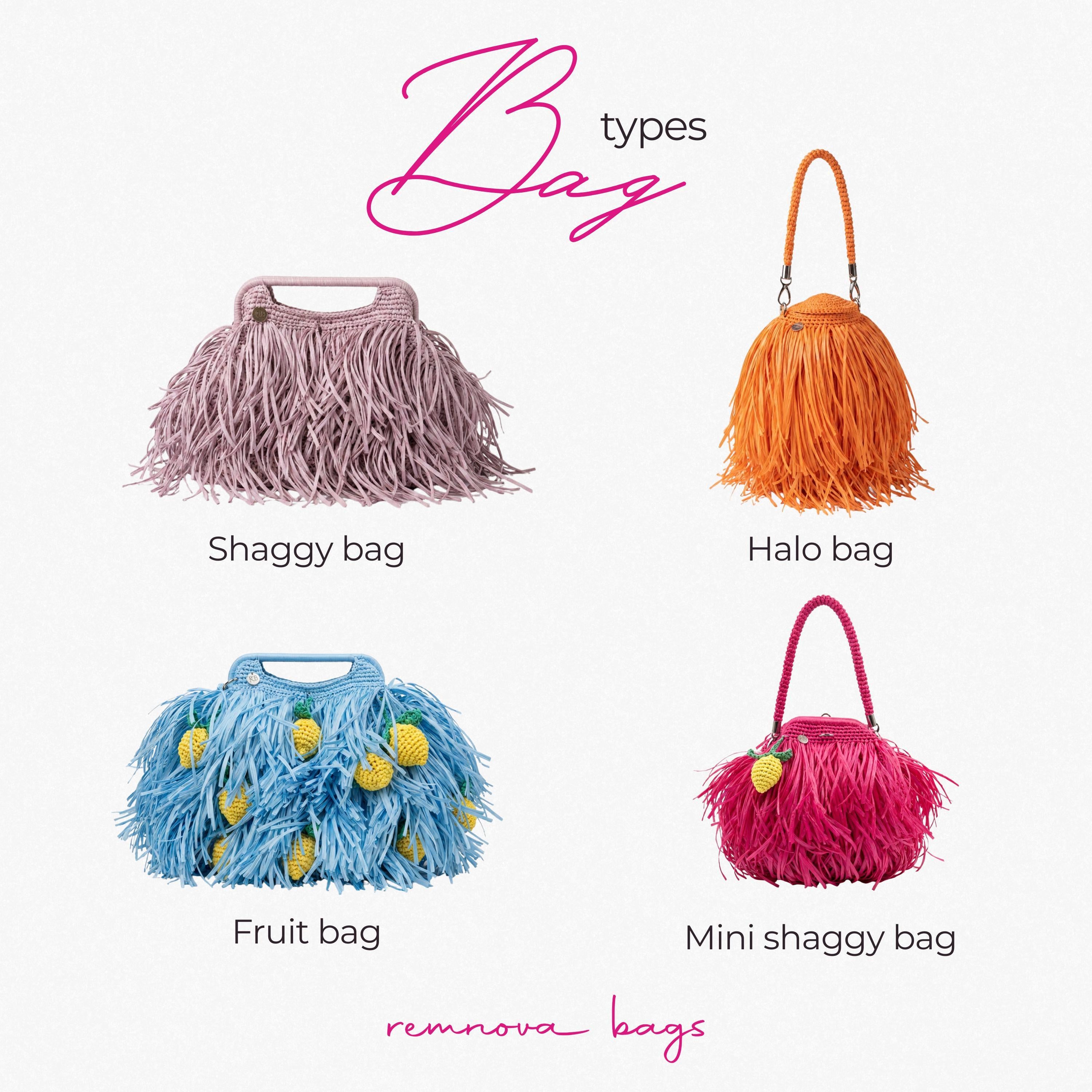 FRINGE BAG — COLOR BLOCK