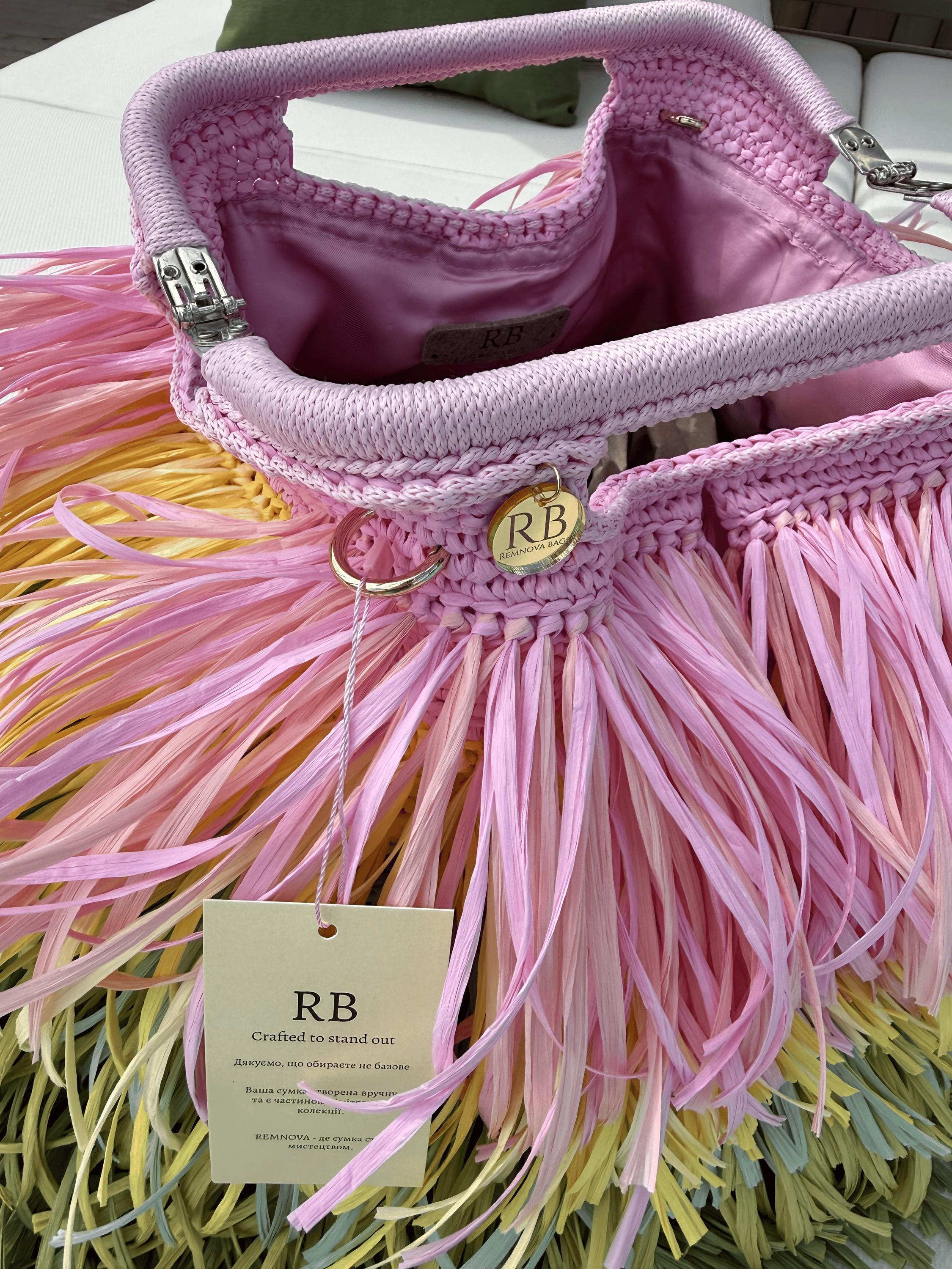 FRINGE BAG — MULTICOLOR