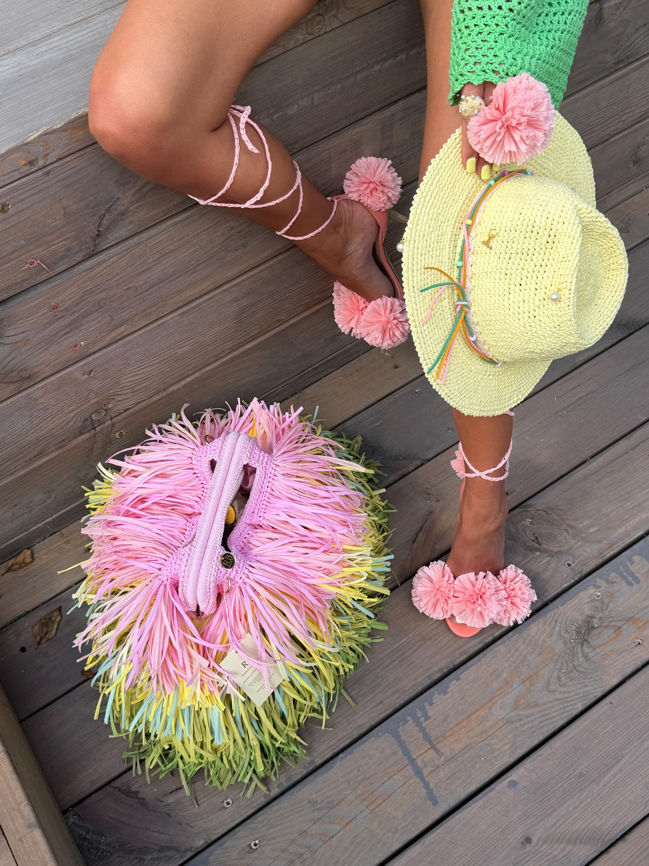 FRINGE BAG — MULTICOLOR