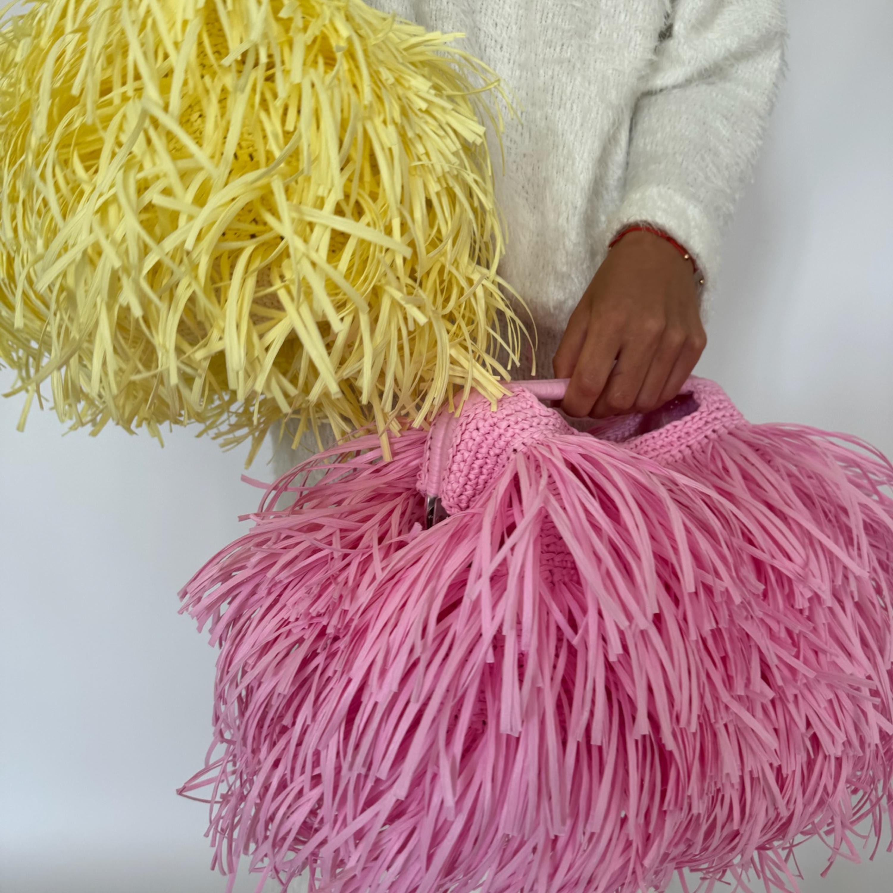 SHAGGY BAG — PINK — view 3