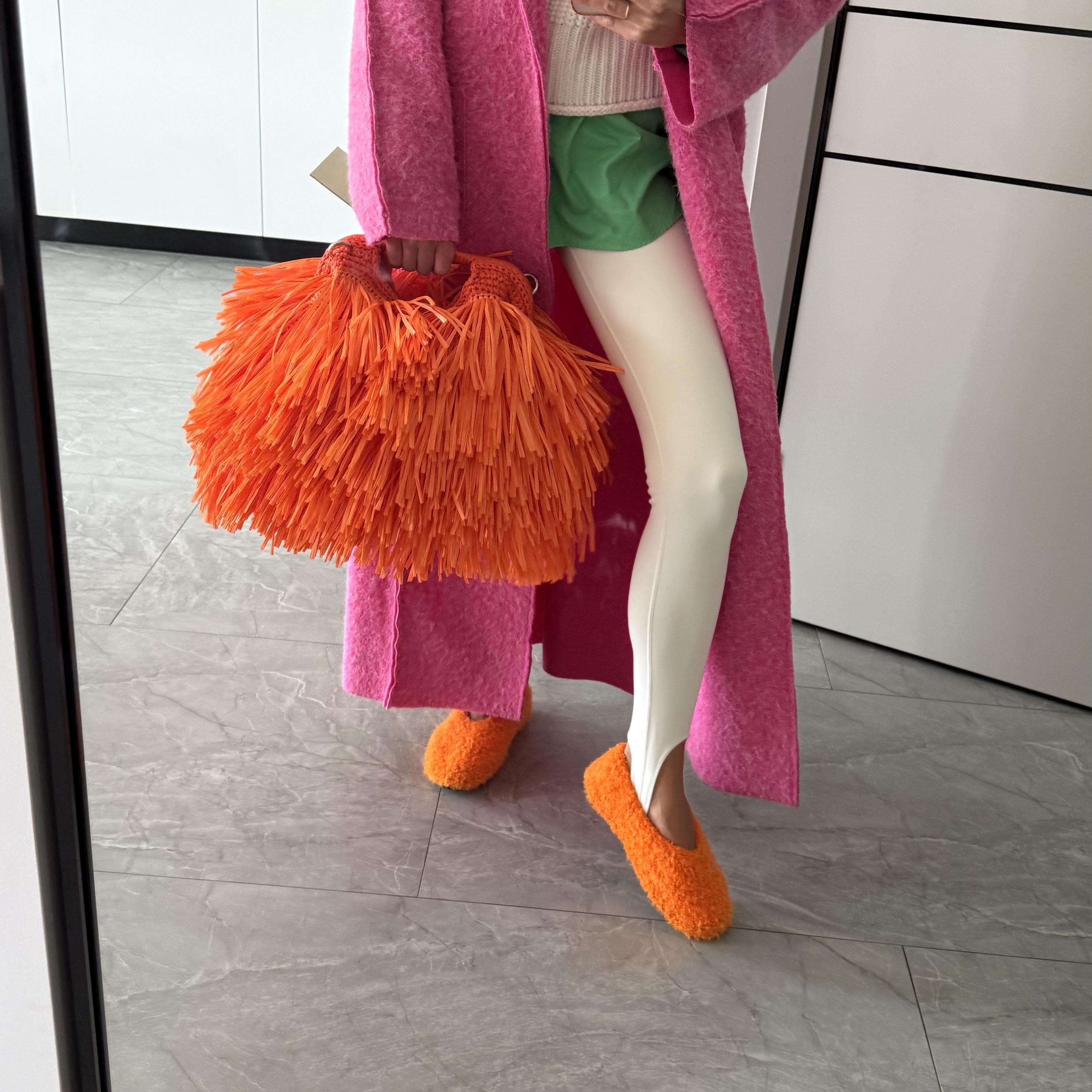 SHAGGY BAG — ORANGE — view 2