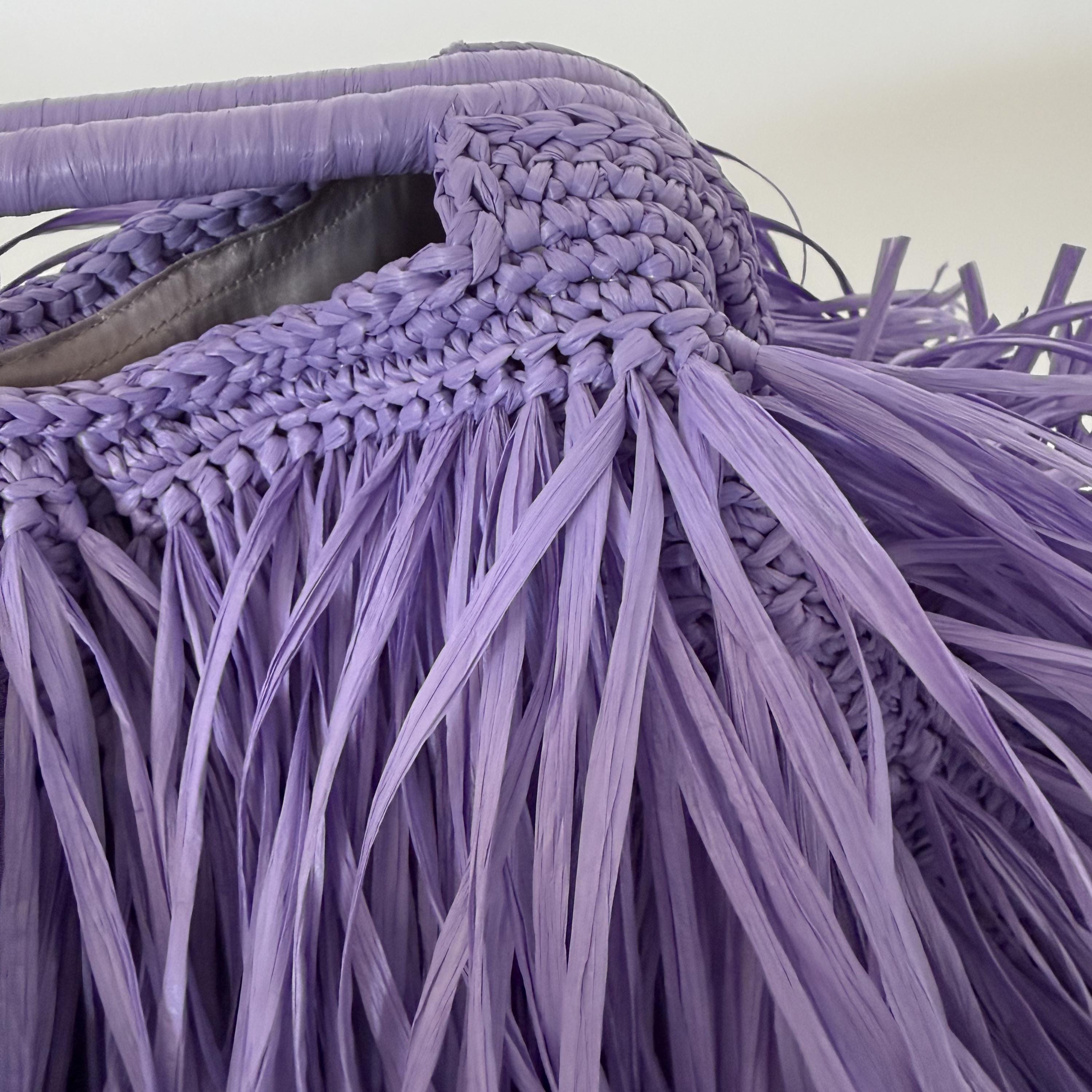 SHAGGY BAG — PURPLE — view 3