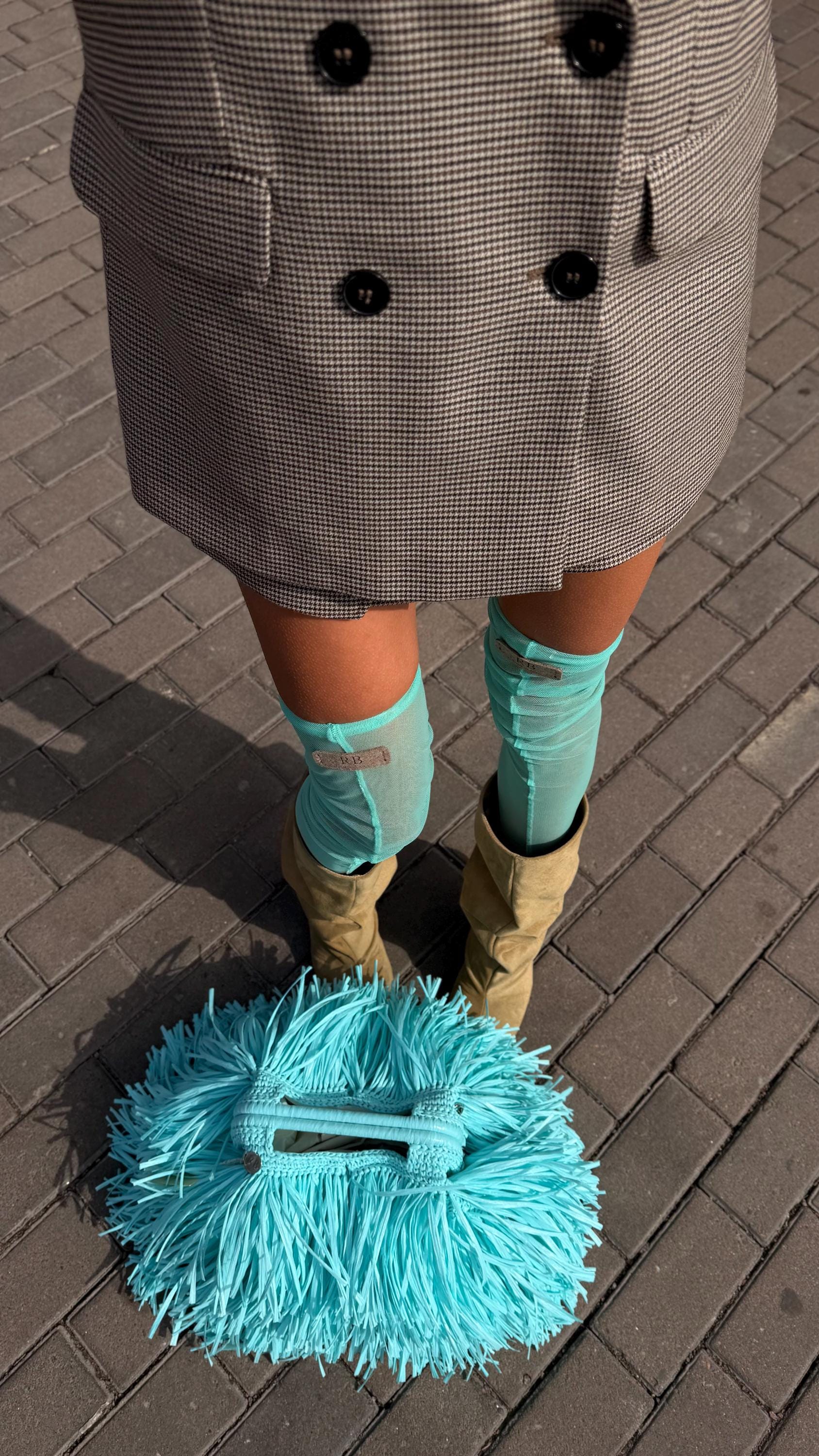 SHAGGY BAG — SKY BLUE — view 3