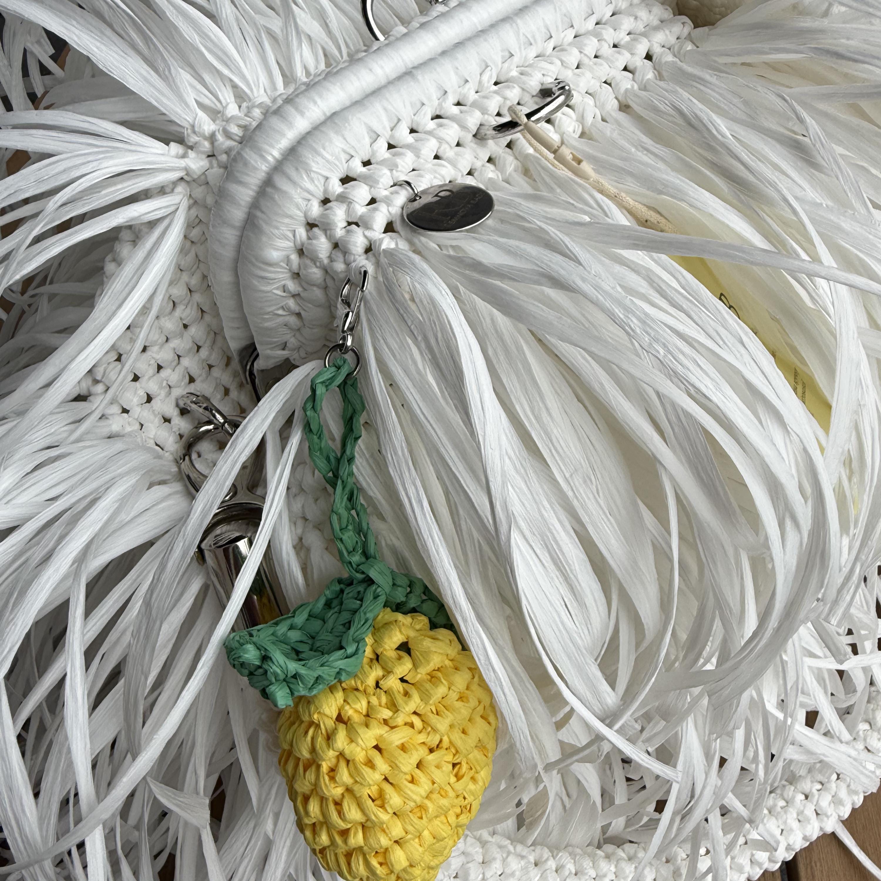MINI SHAGGY BAG — WHITE — view 2