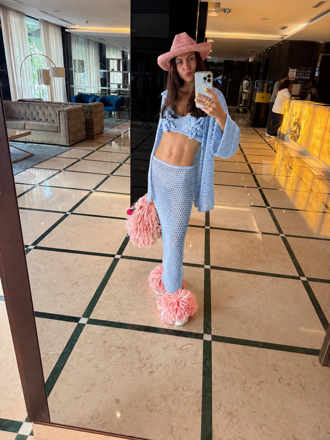 KNIT SET — LILAC