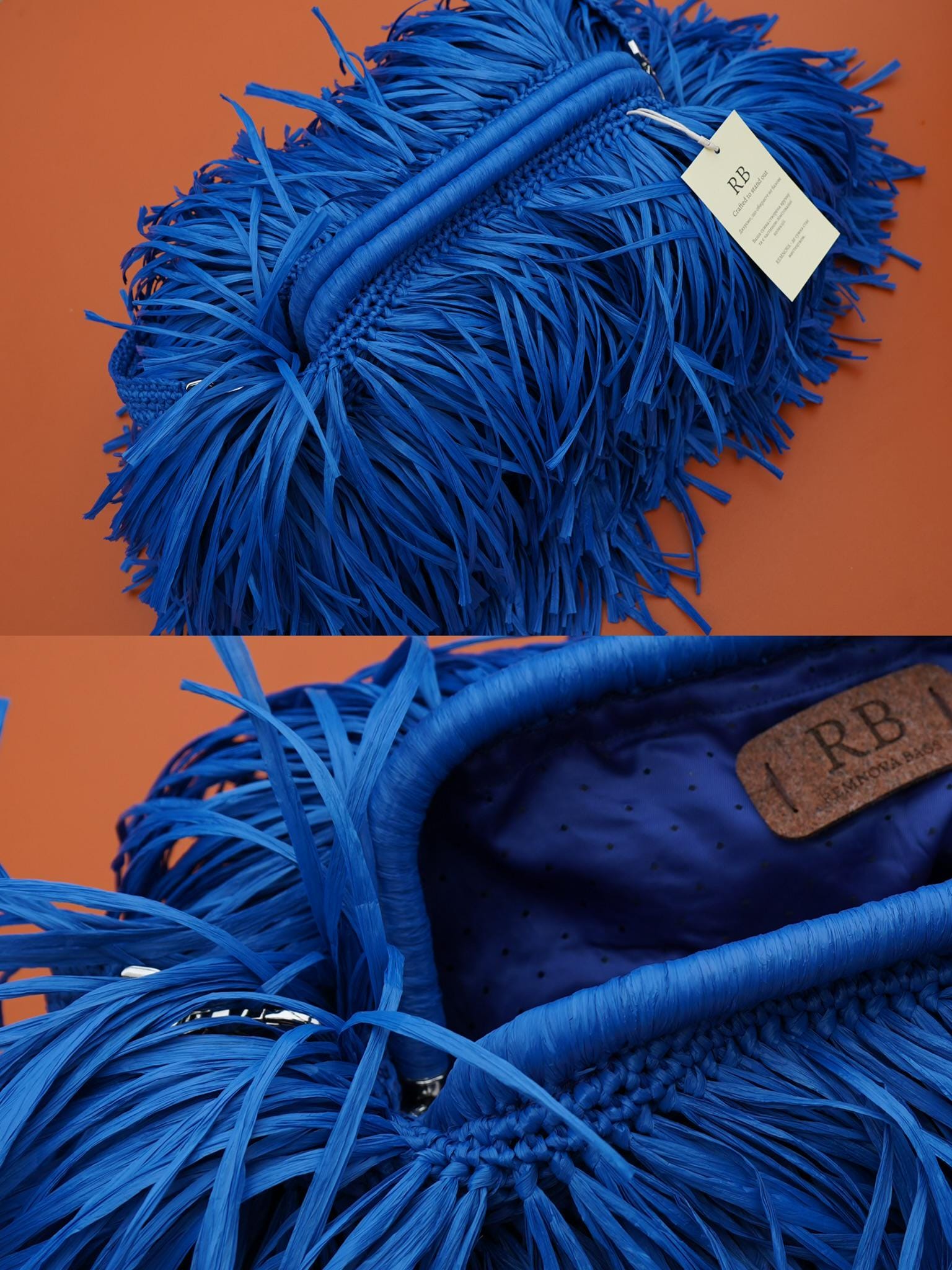 TEXTURE CLUTCH — DEEP NAVY — view 3