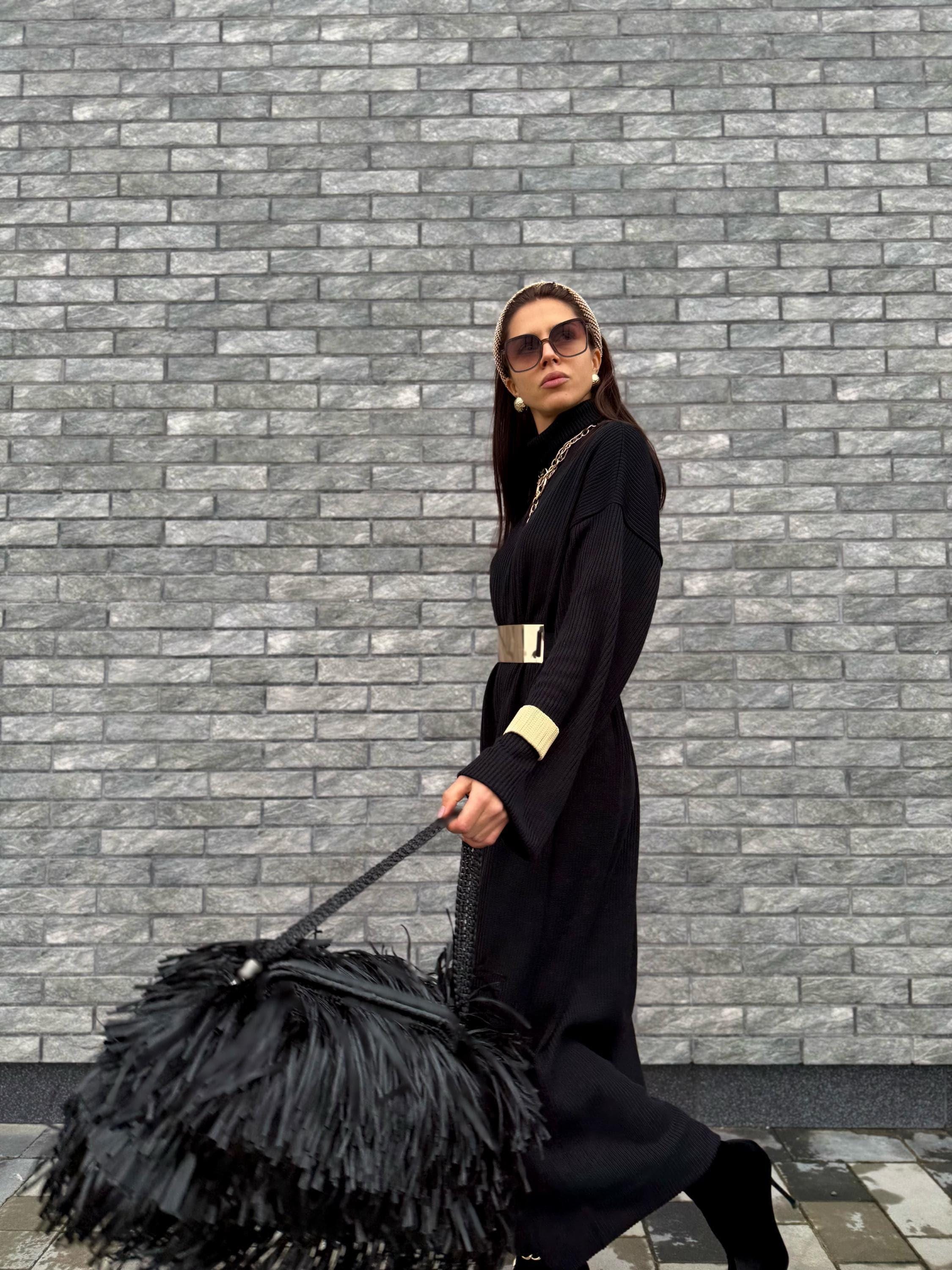 SHAGGY BAG — BLACK — view 8