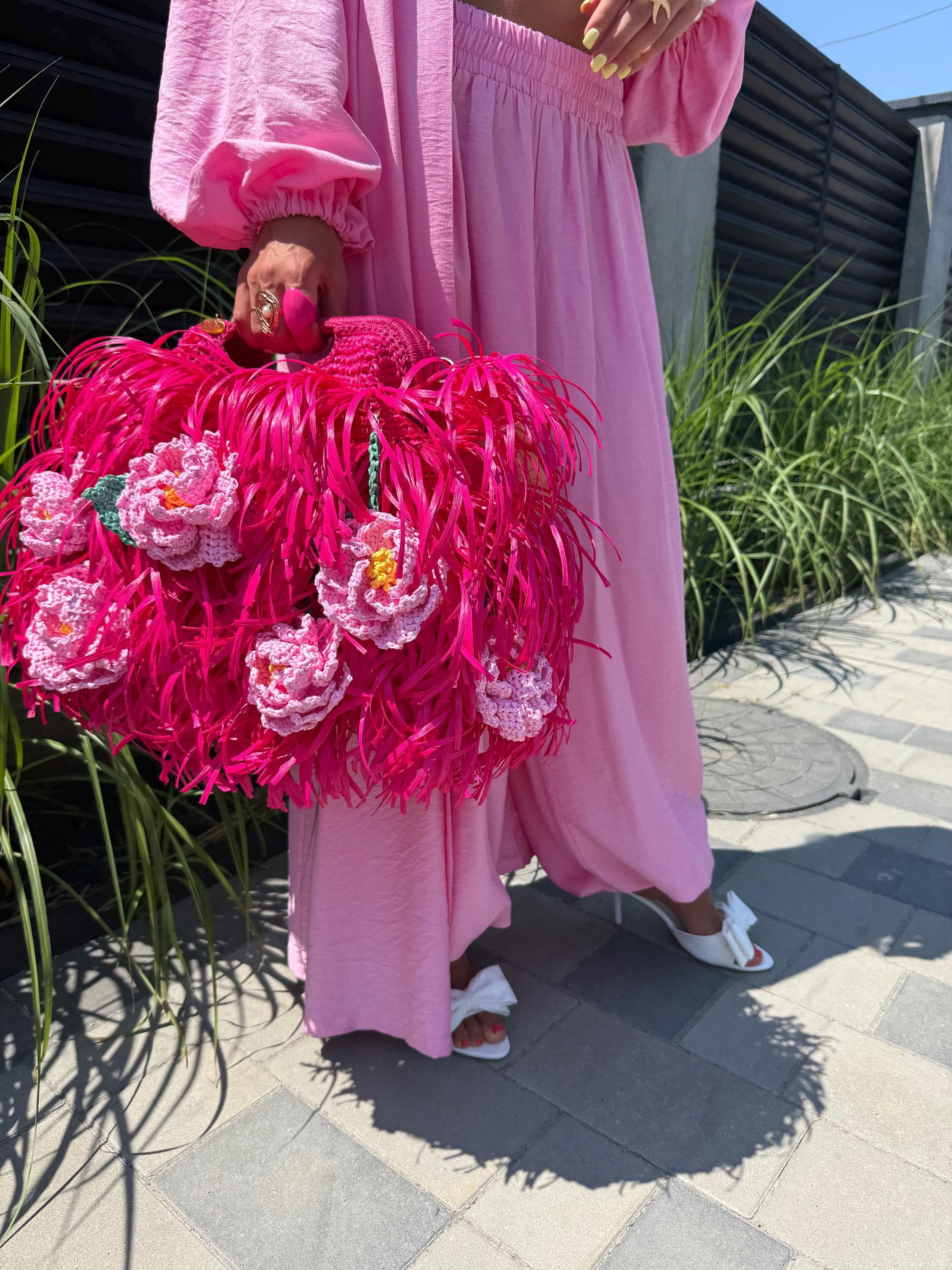 SHAGGY BAG — MAGENTA — view 7