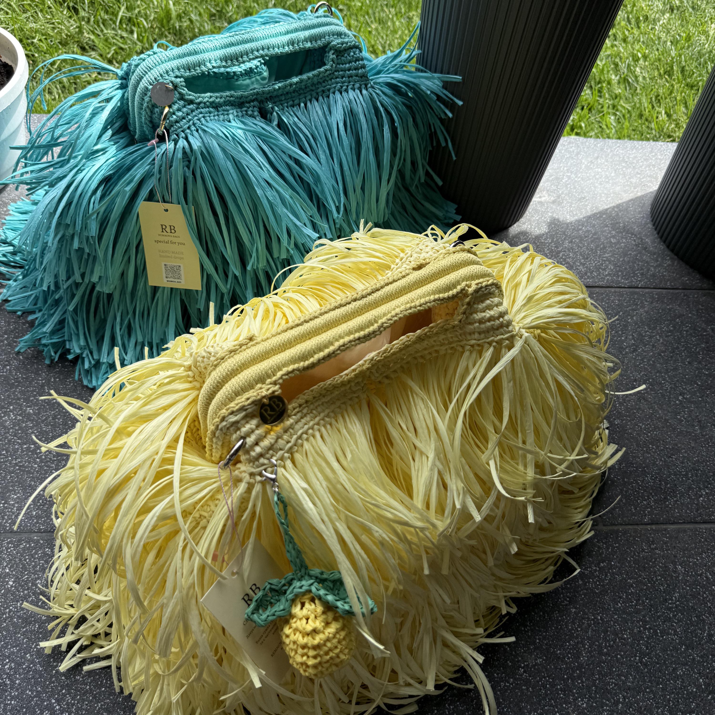 SHAGGY BAG — BRIGHT BLUE — view 7