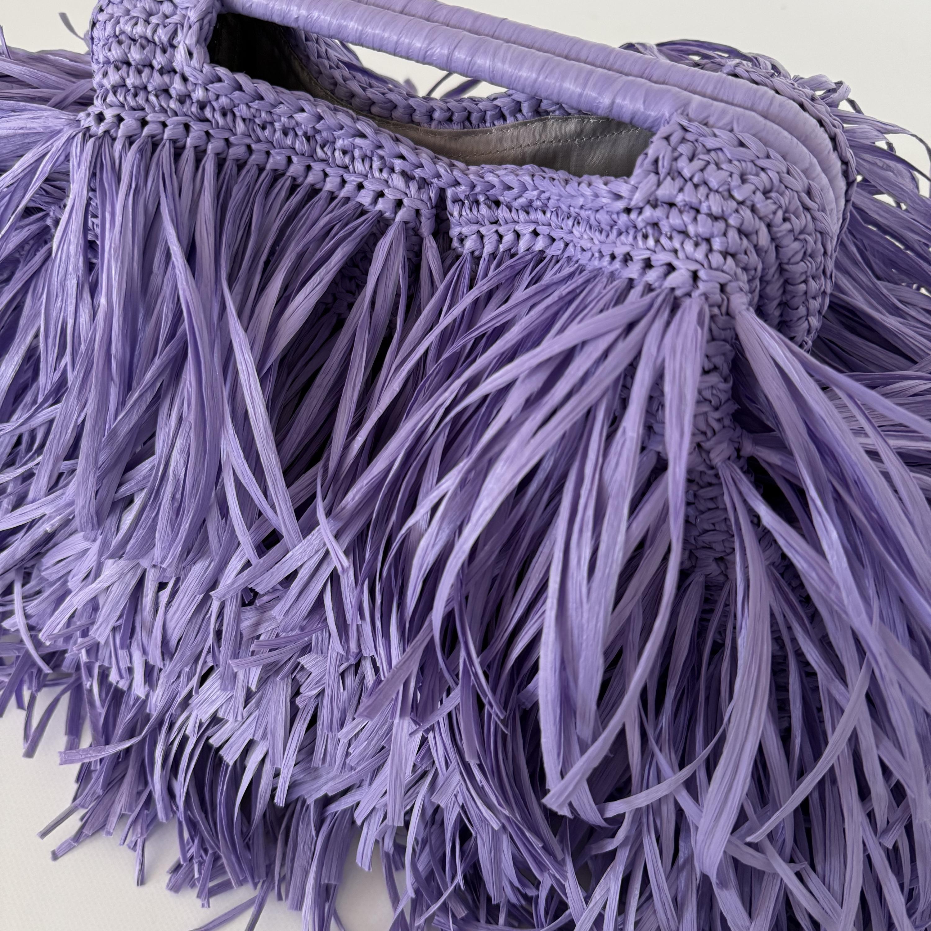 SHAGGY BAG — PURPLE — view 7