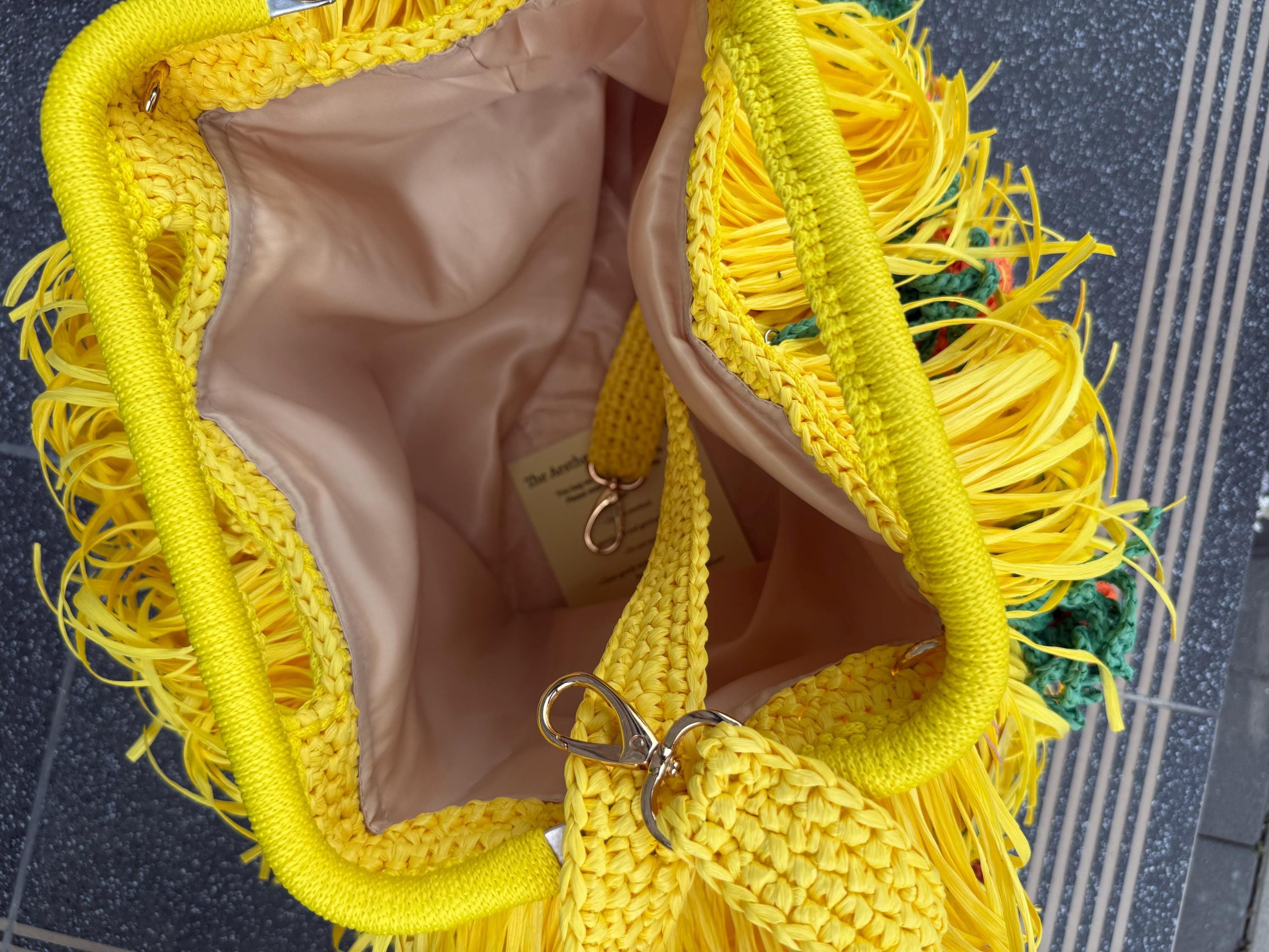 SHAGGY BAG — YELLOW — view 6